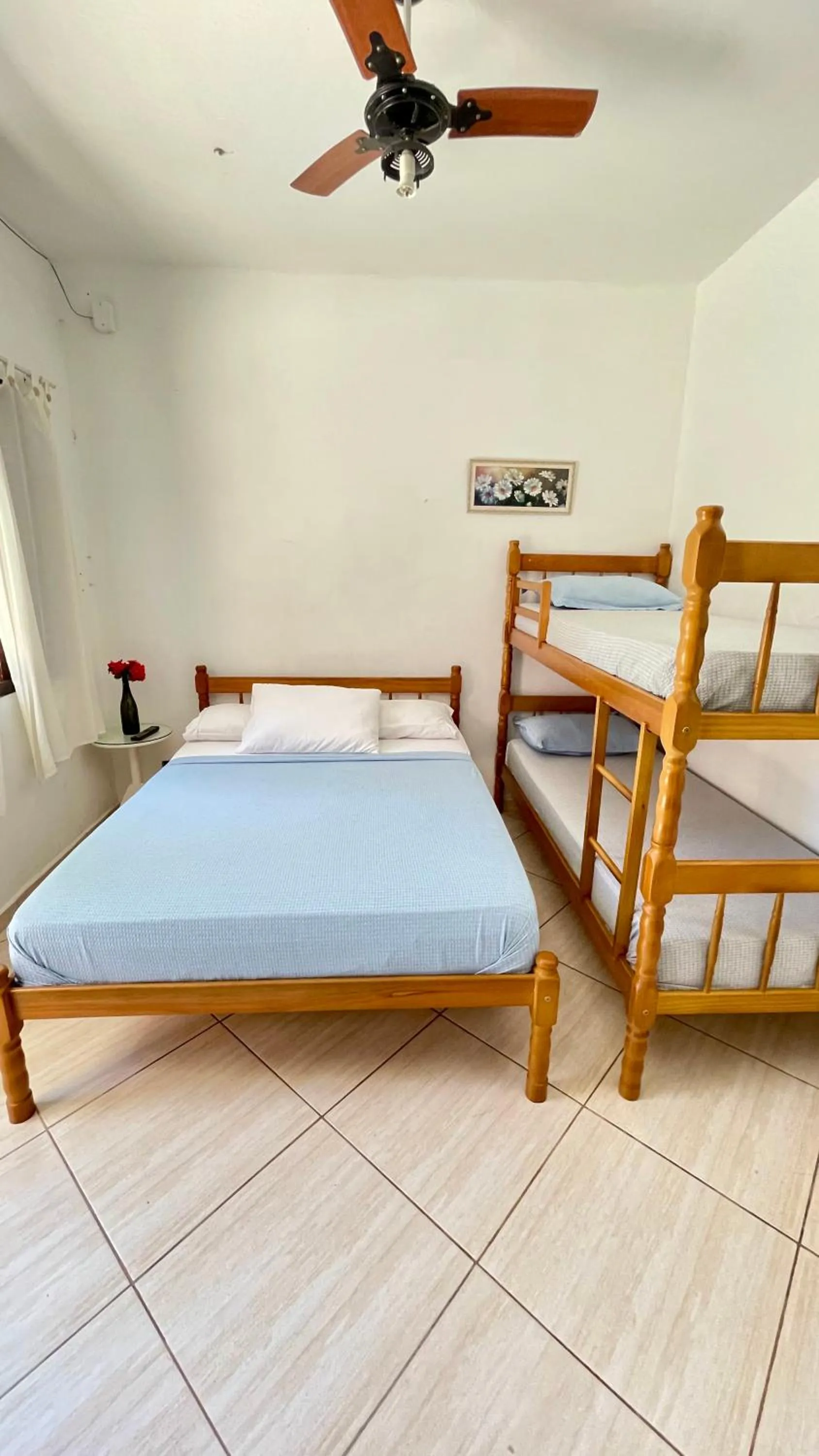 Bed in Pousada Cores Do Mar