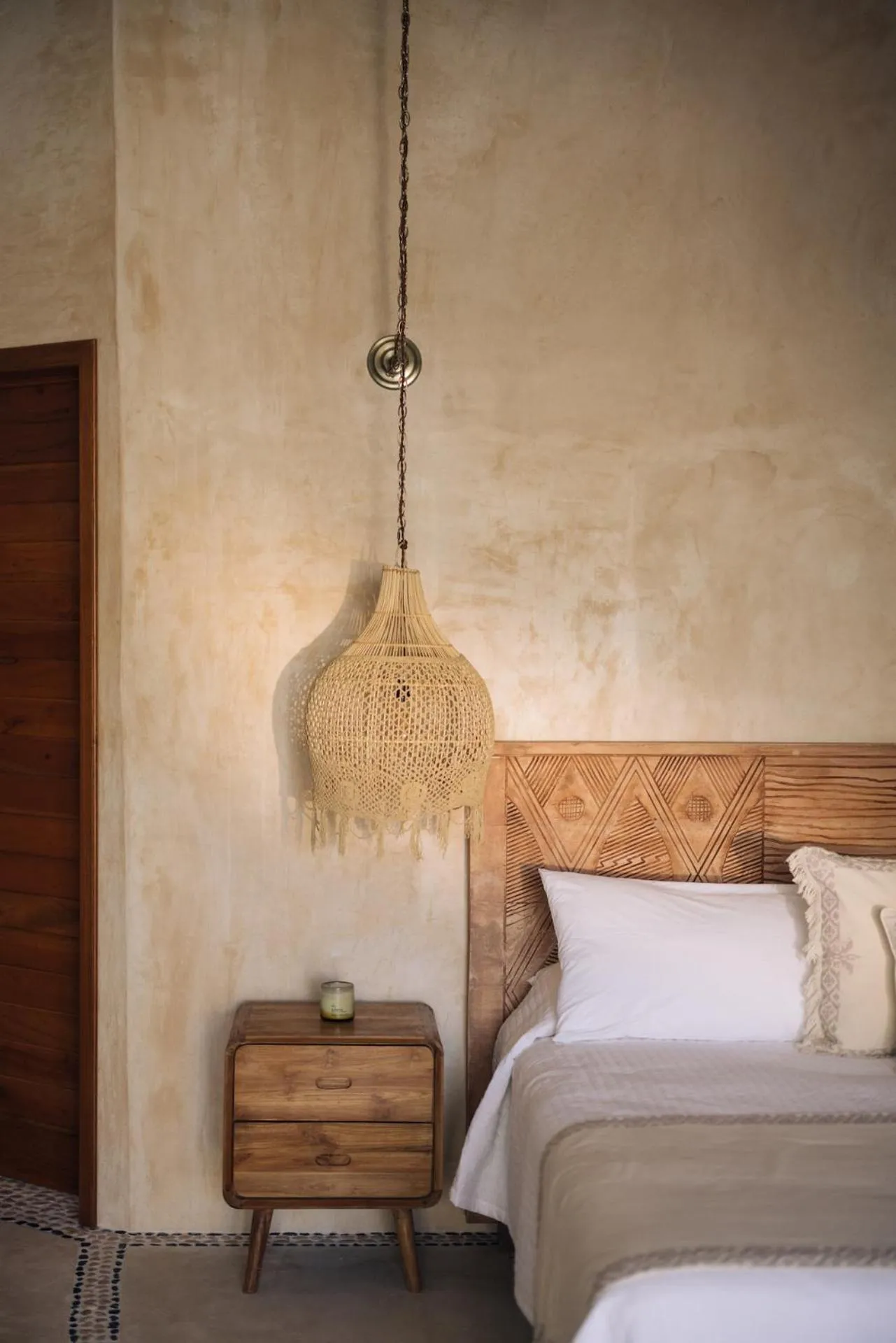 Bed in Casa Las Tortugas Petit Beach Hotel & Spa