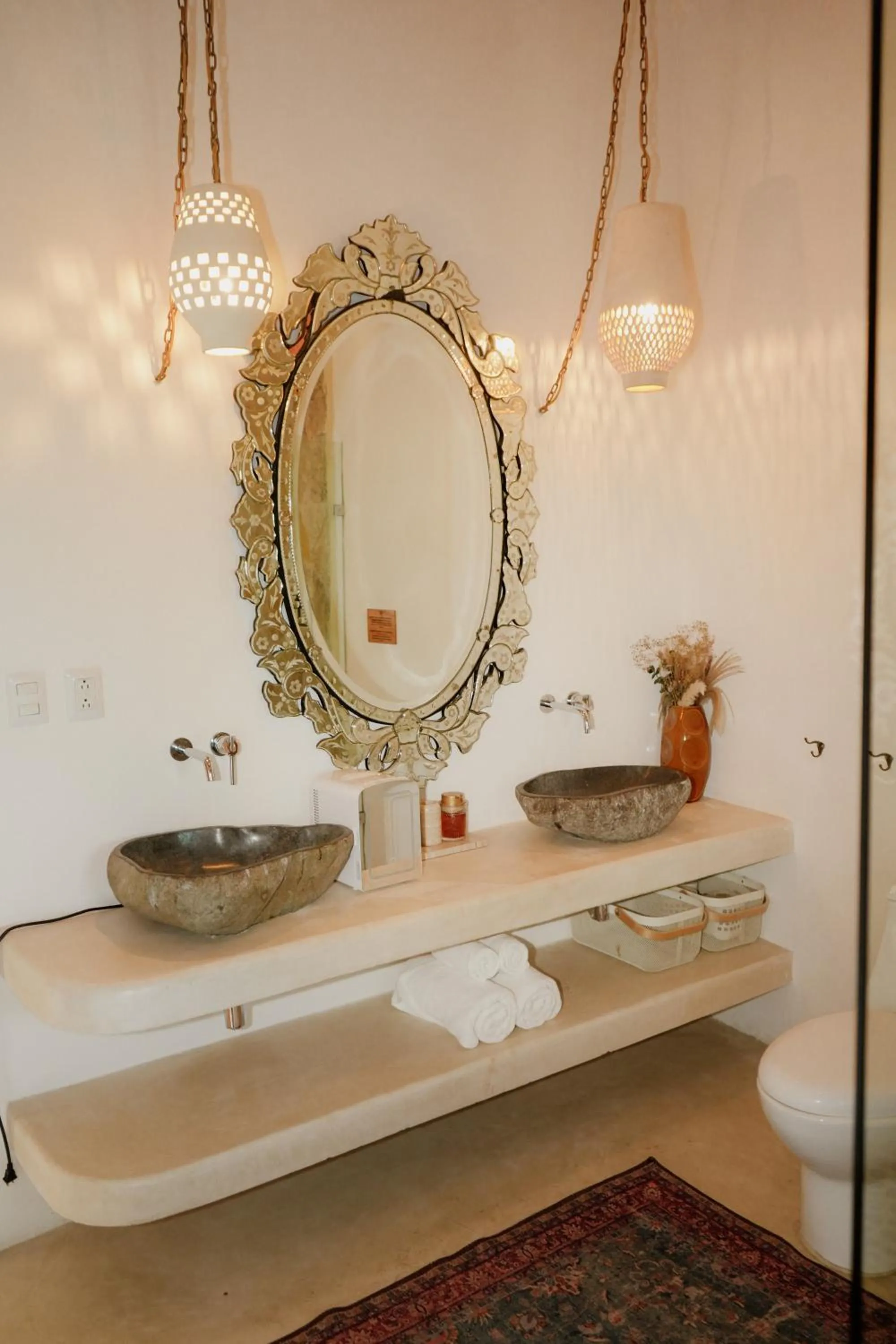 Bathroom in Casa Las Tortugas Petit Beach Hotel & Spa