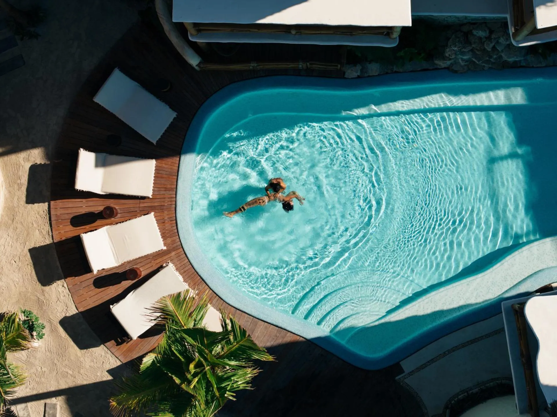 Pool view in Casa Las Tortugas Petit Beach Hotel & Spa
