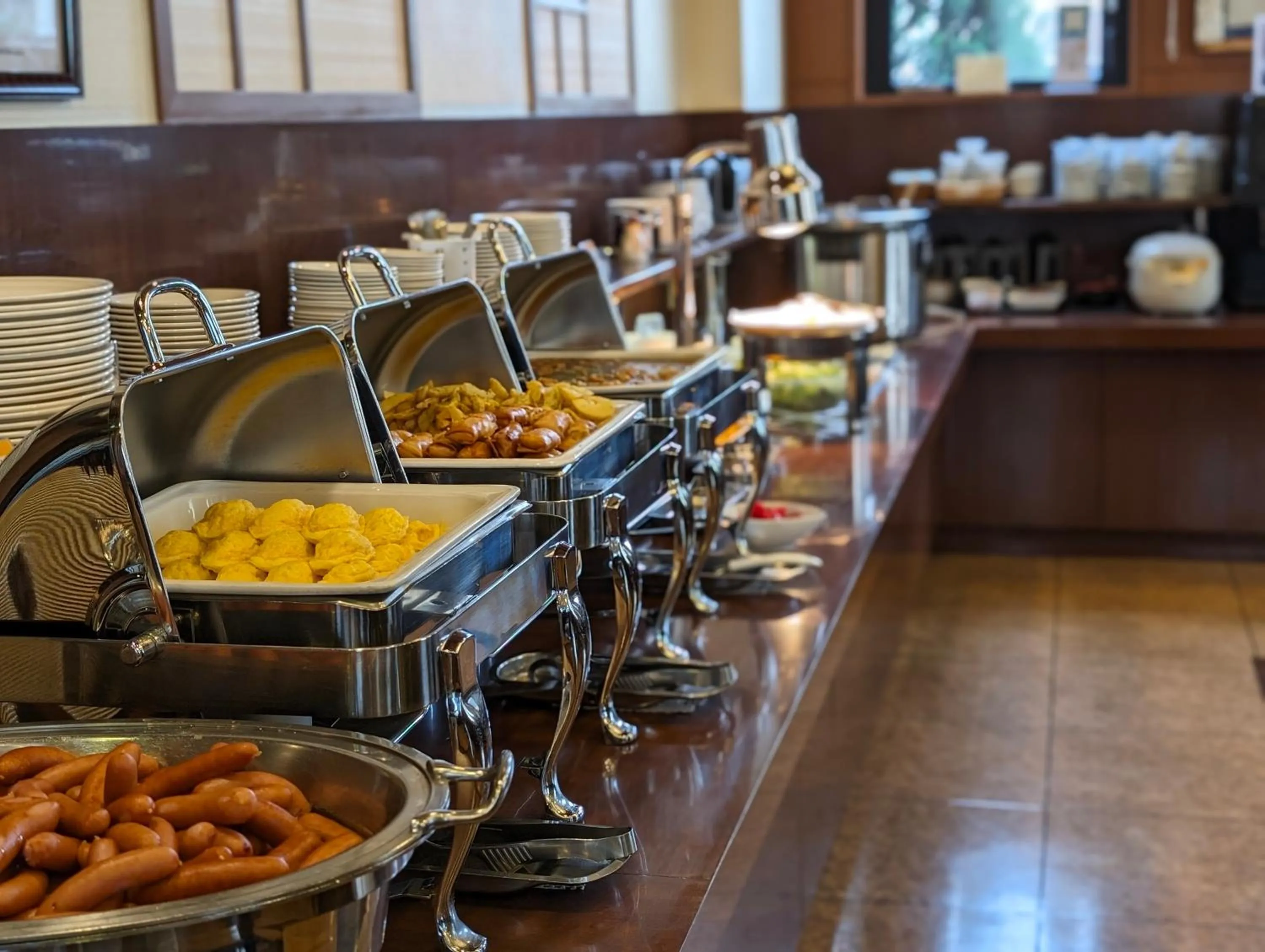 Breakfast in Hotel Route-Inn Towada