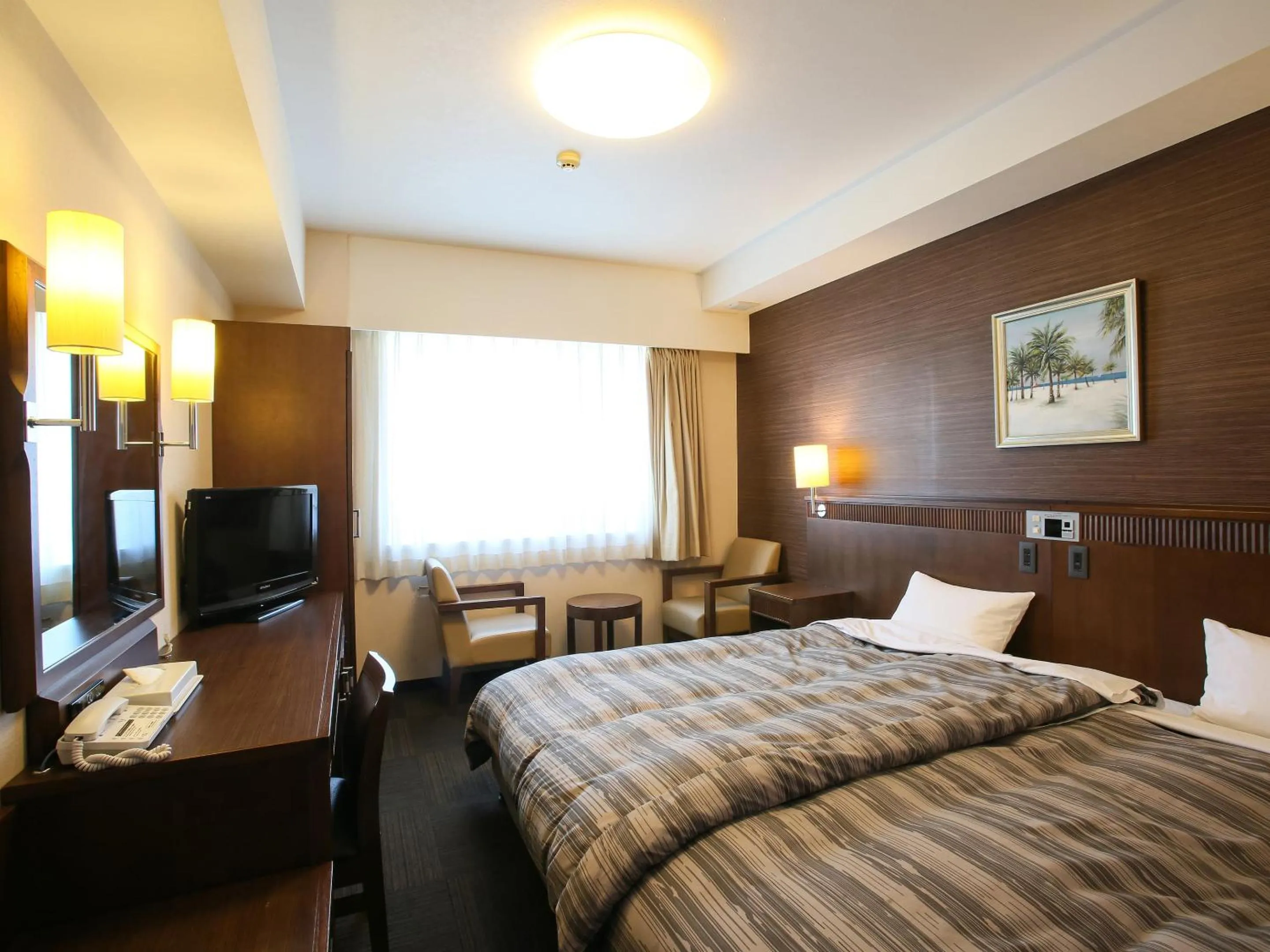 Bed in Route Inn Grantia Ishigaki