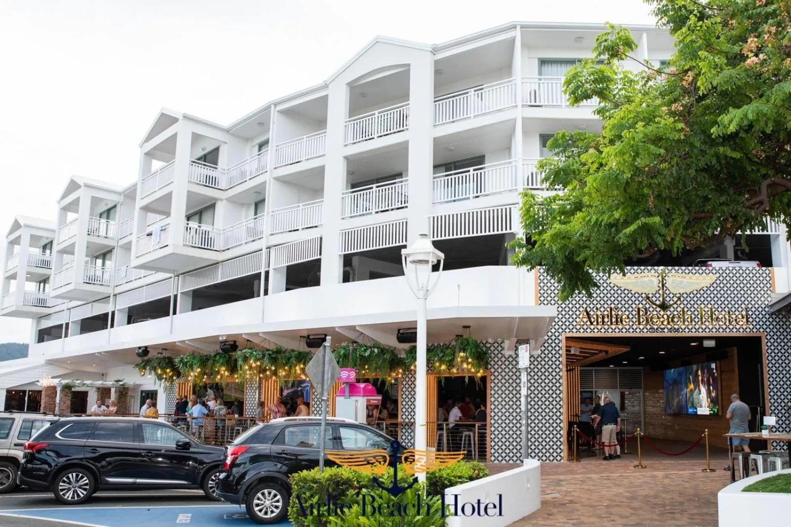 Property building in Airlie Beach Hotel