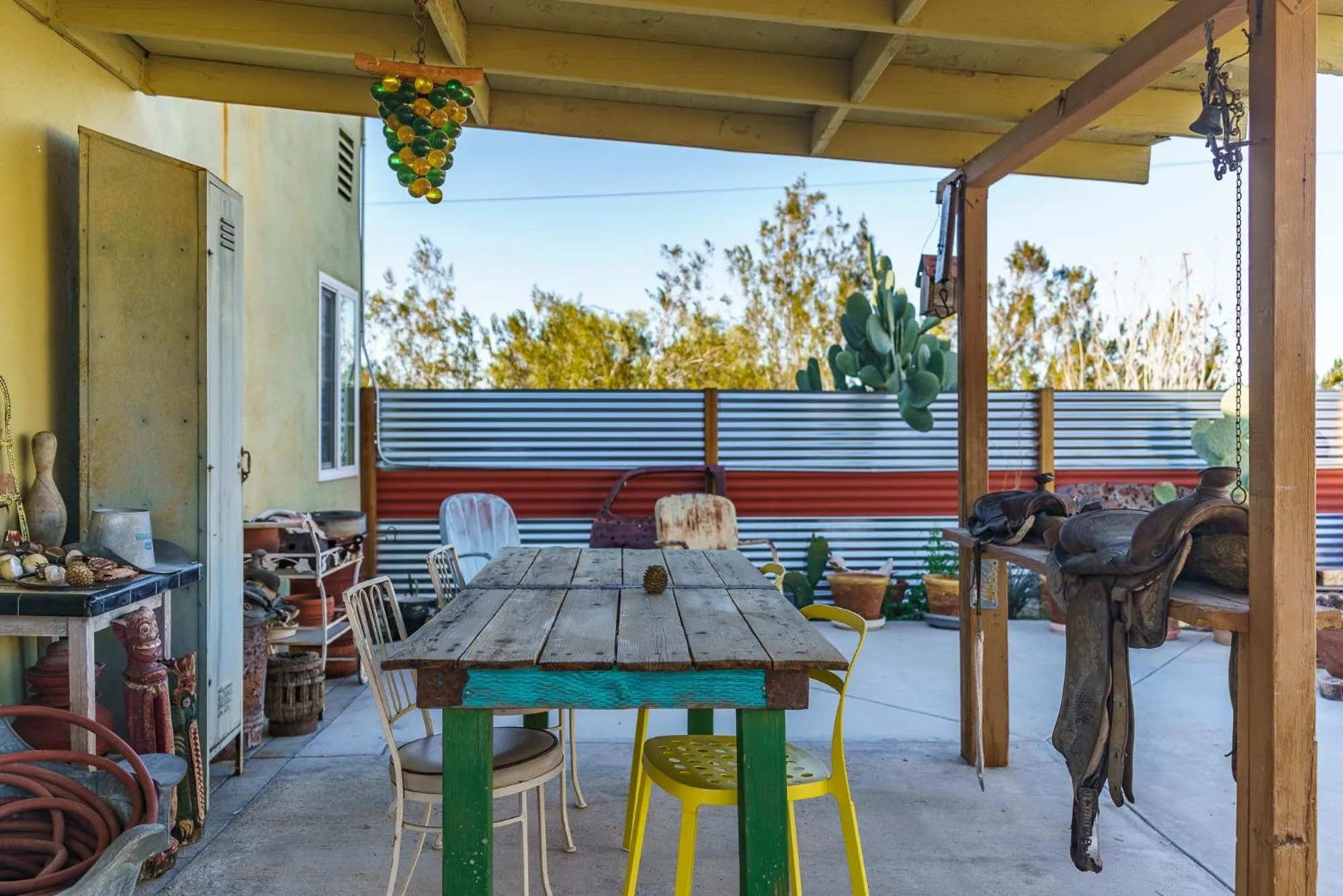Patio in Cactus Adobe