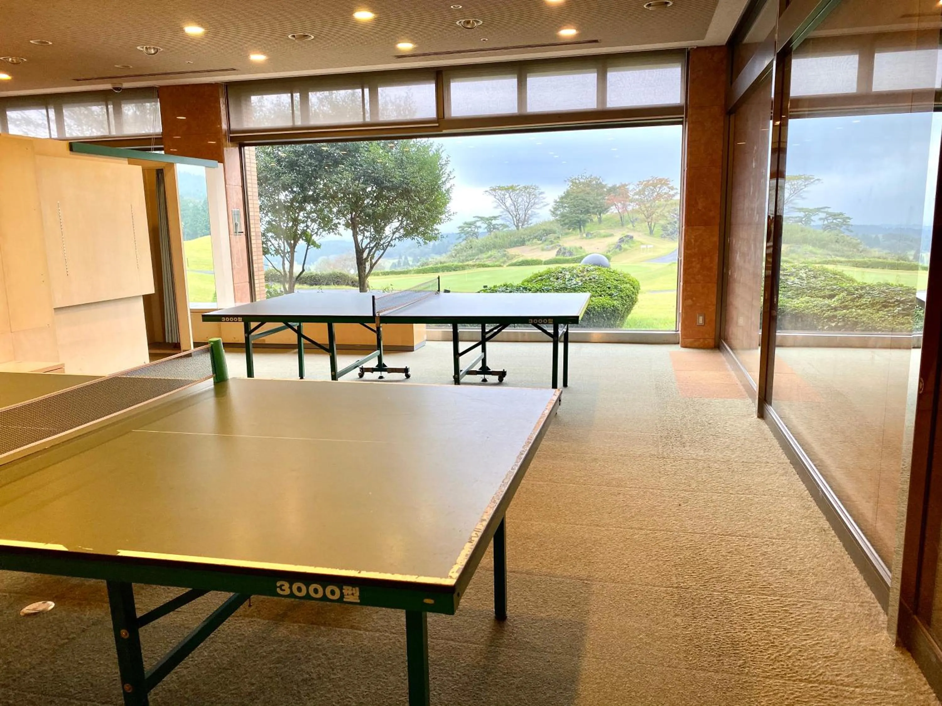 Table tennis in Aso Resort Grandvrio Hotel
