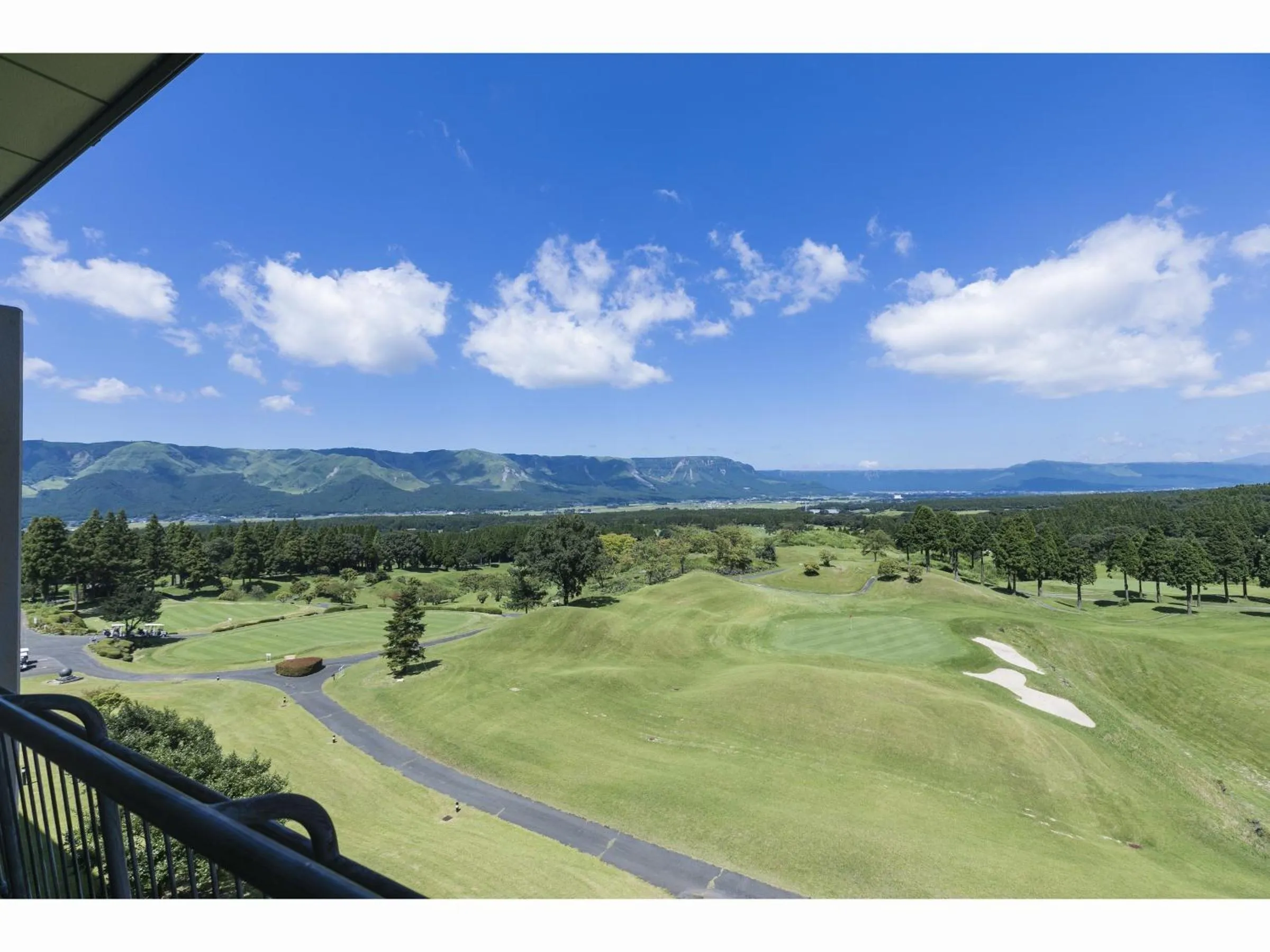 Mountain view in Aso Resort Grandvrio Hotel