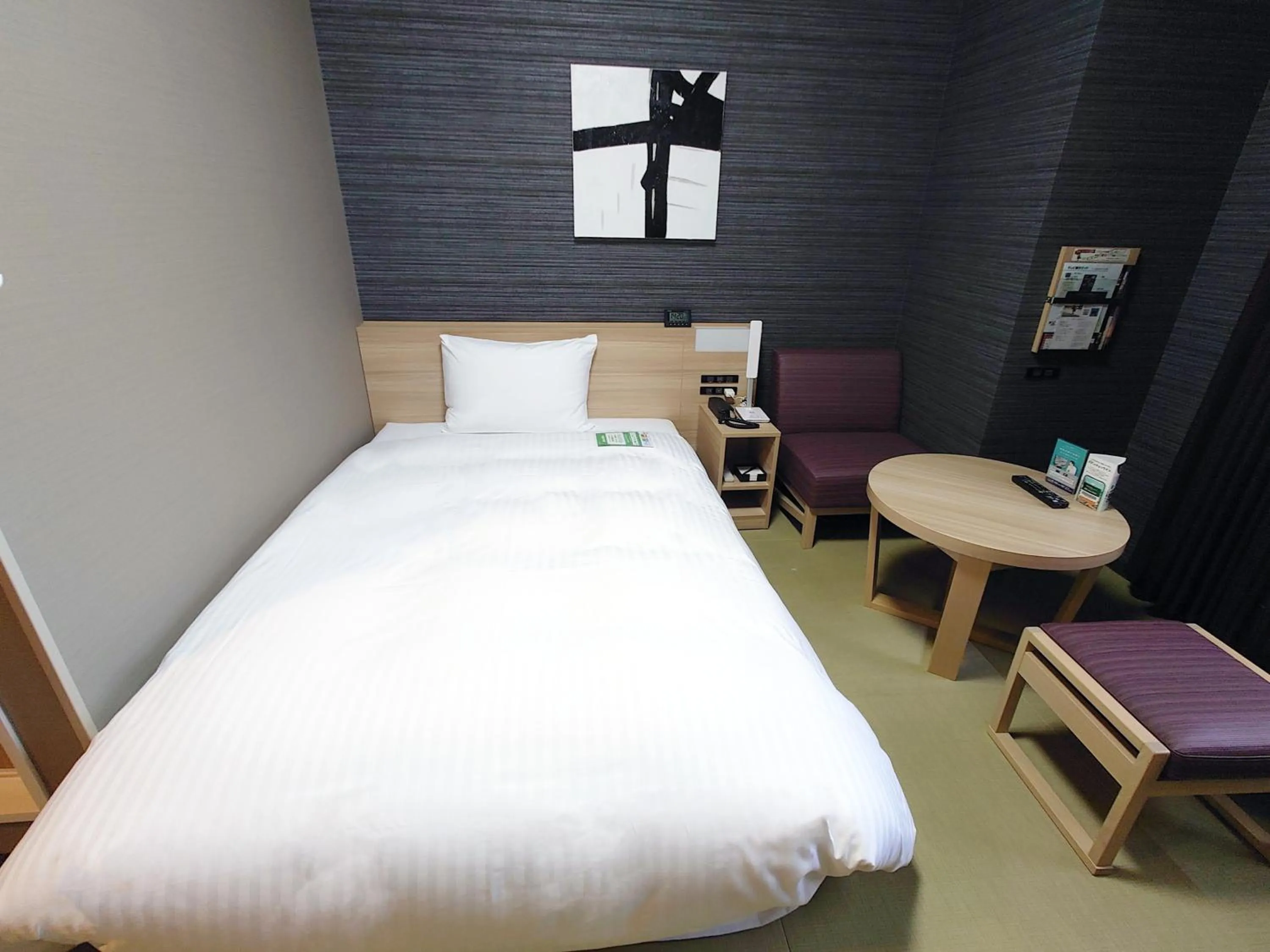 Photo of the whole room, Bed in Hotel Route Inn Matsue