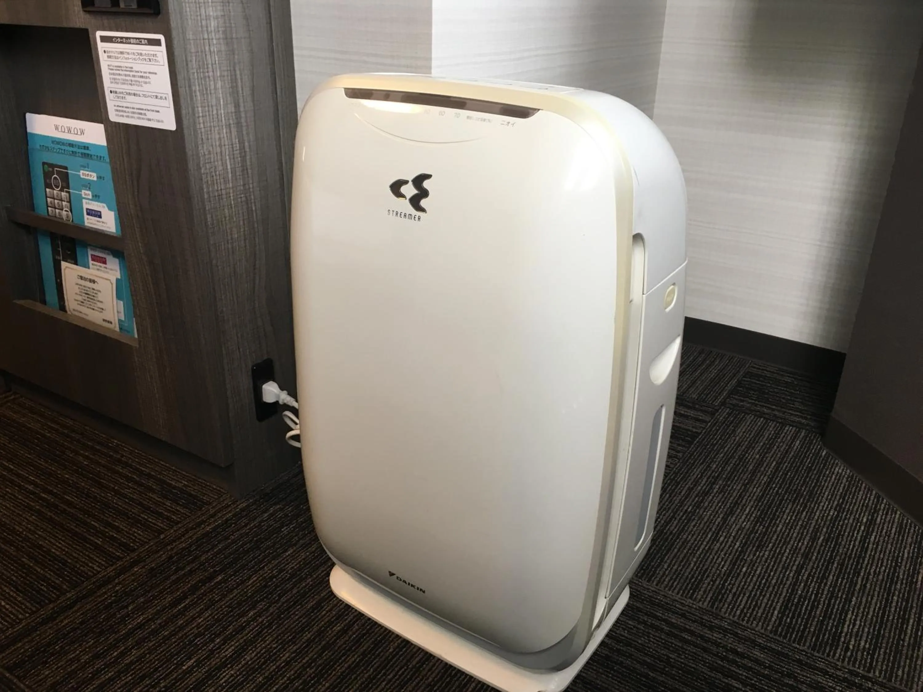 Decorative detail in Hotel Route-Inn Grand Tokyo Toyocho