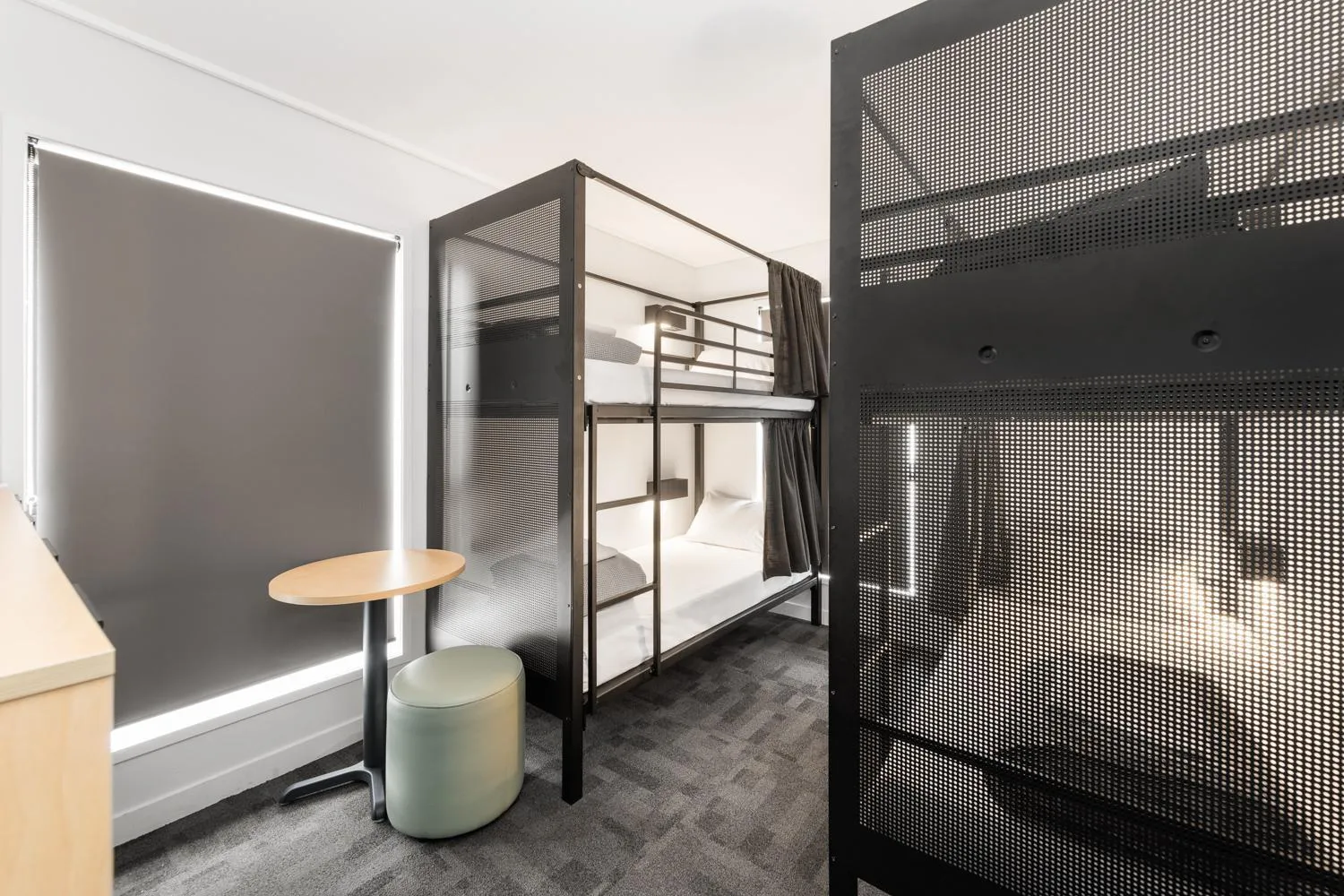 Bed in YHA Brisbane City