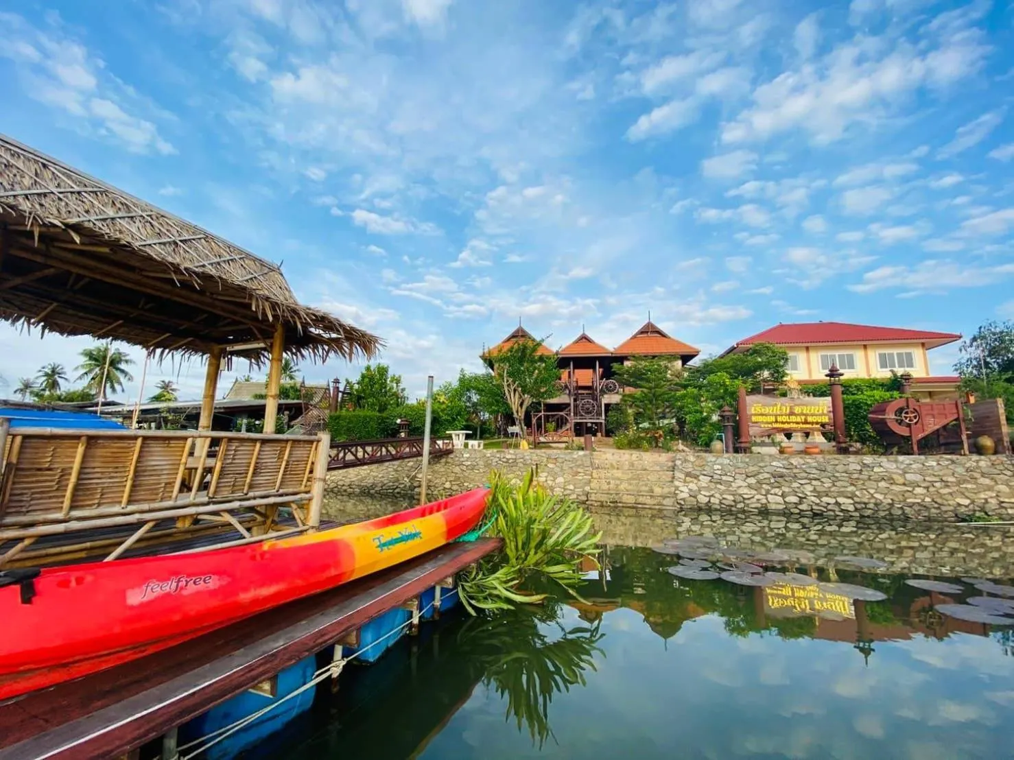River view in Hidden Holiday House