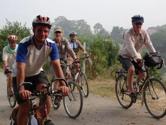 Cycling in Hidden Holiday House