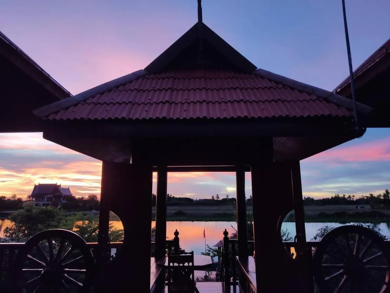 Seating area in Hidden Holiday House