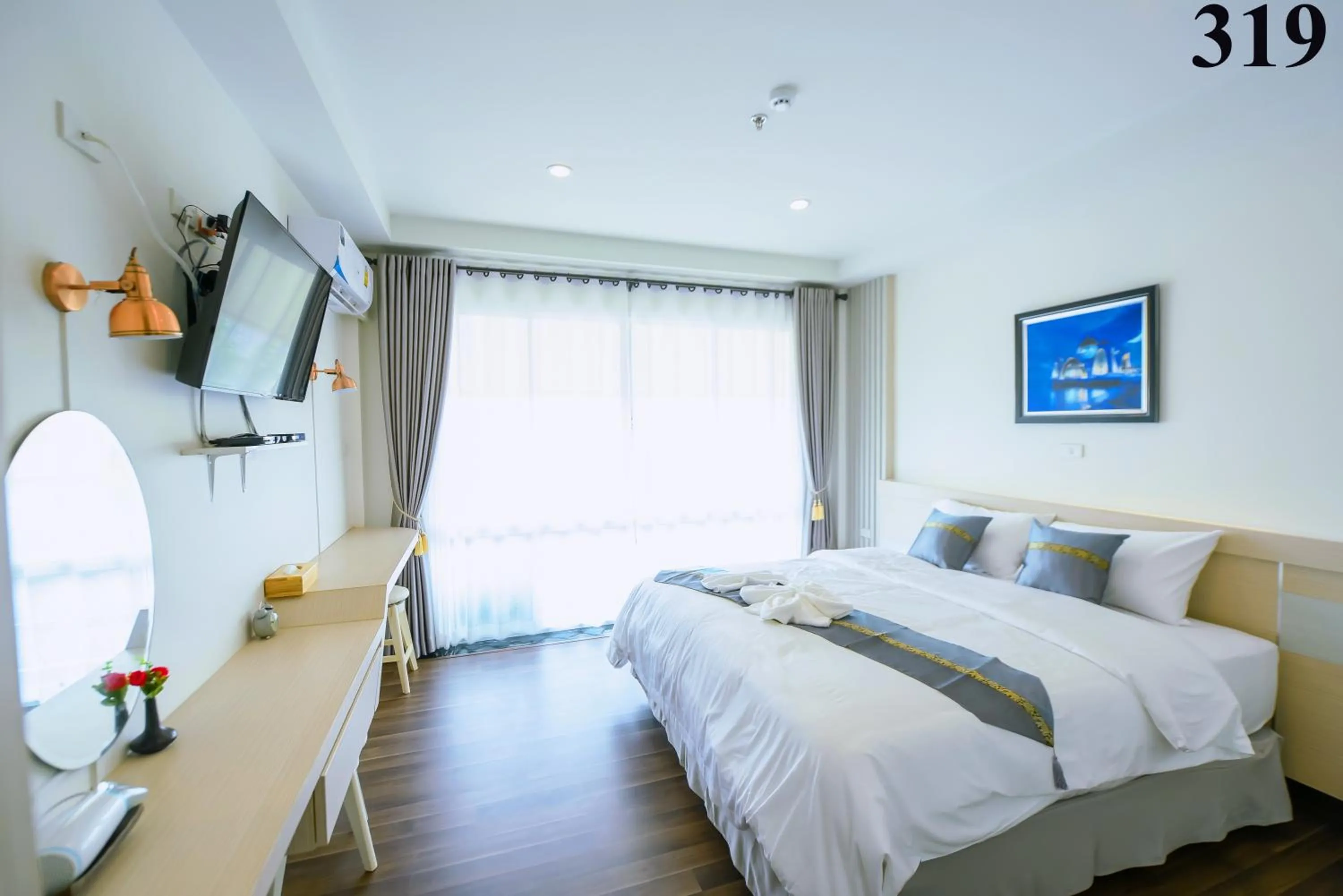 Bed in MS Hotel Sriracha