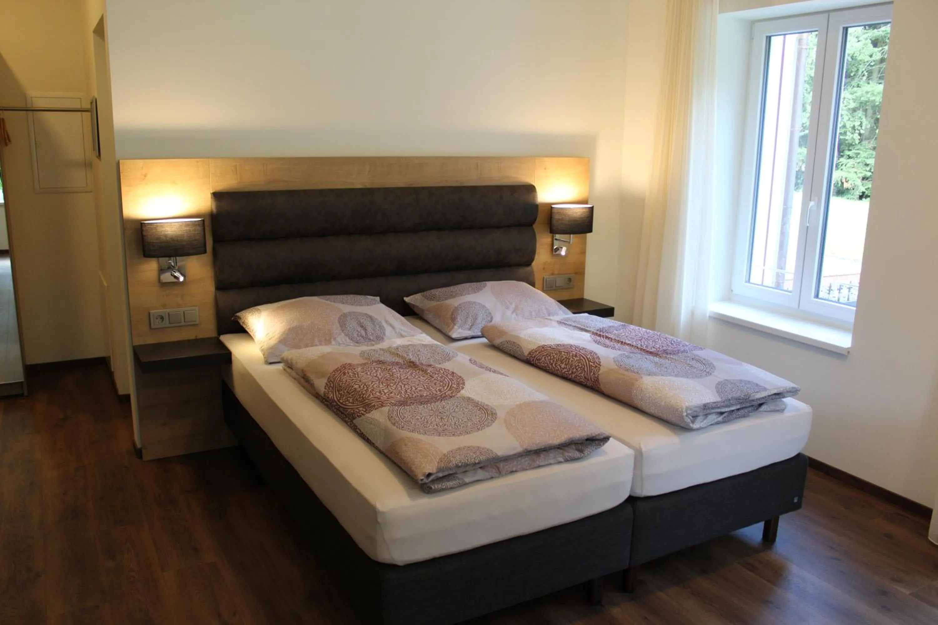 Bed in Waldhotel Rainau