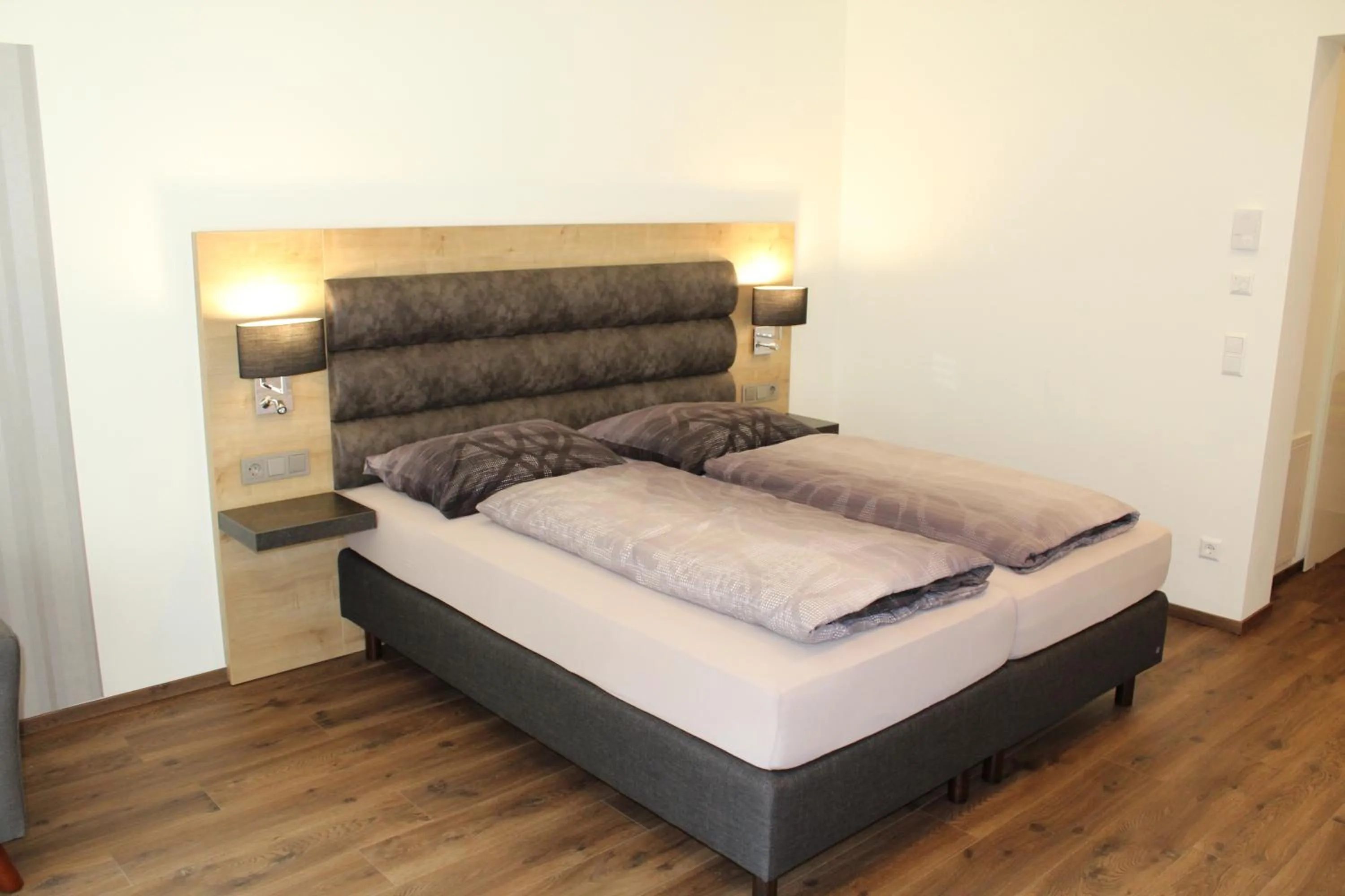 Bed in Waldhotel Rainau