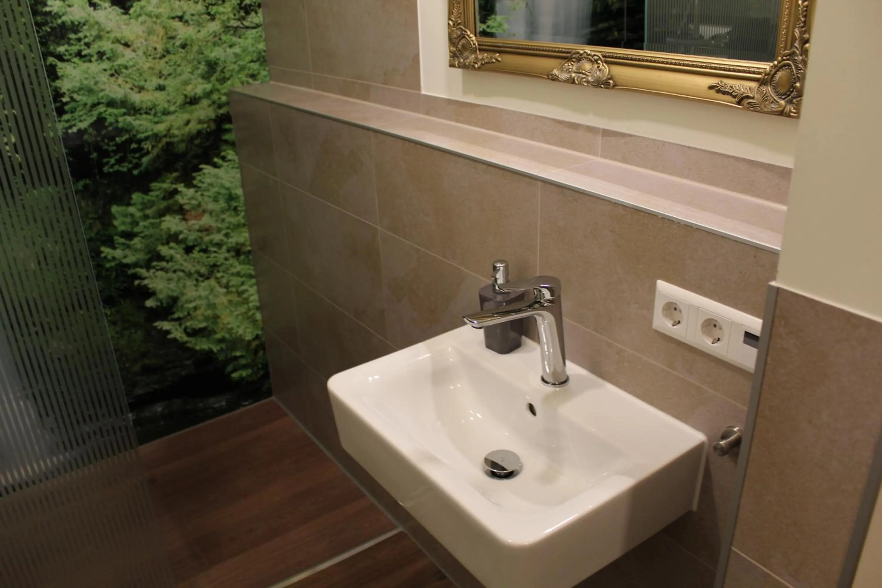 Bathroom in Waldhotel Rainau