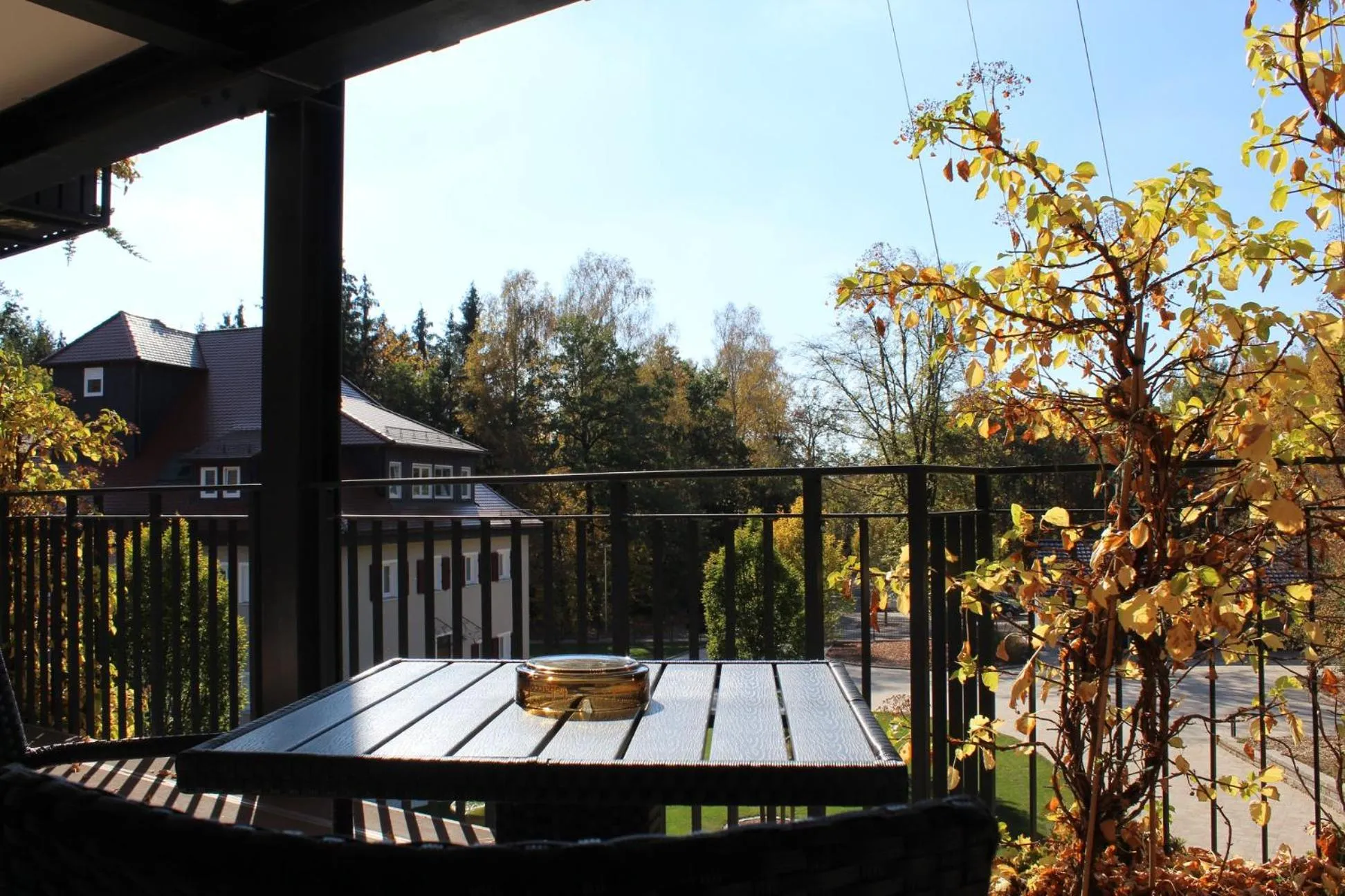 Patio in Waldhotel Rainau