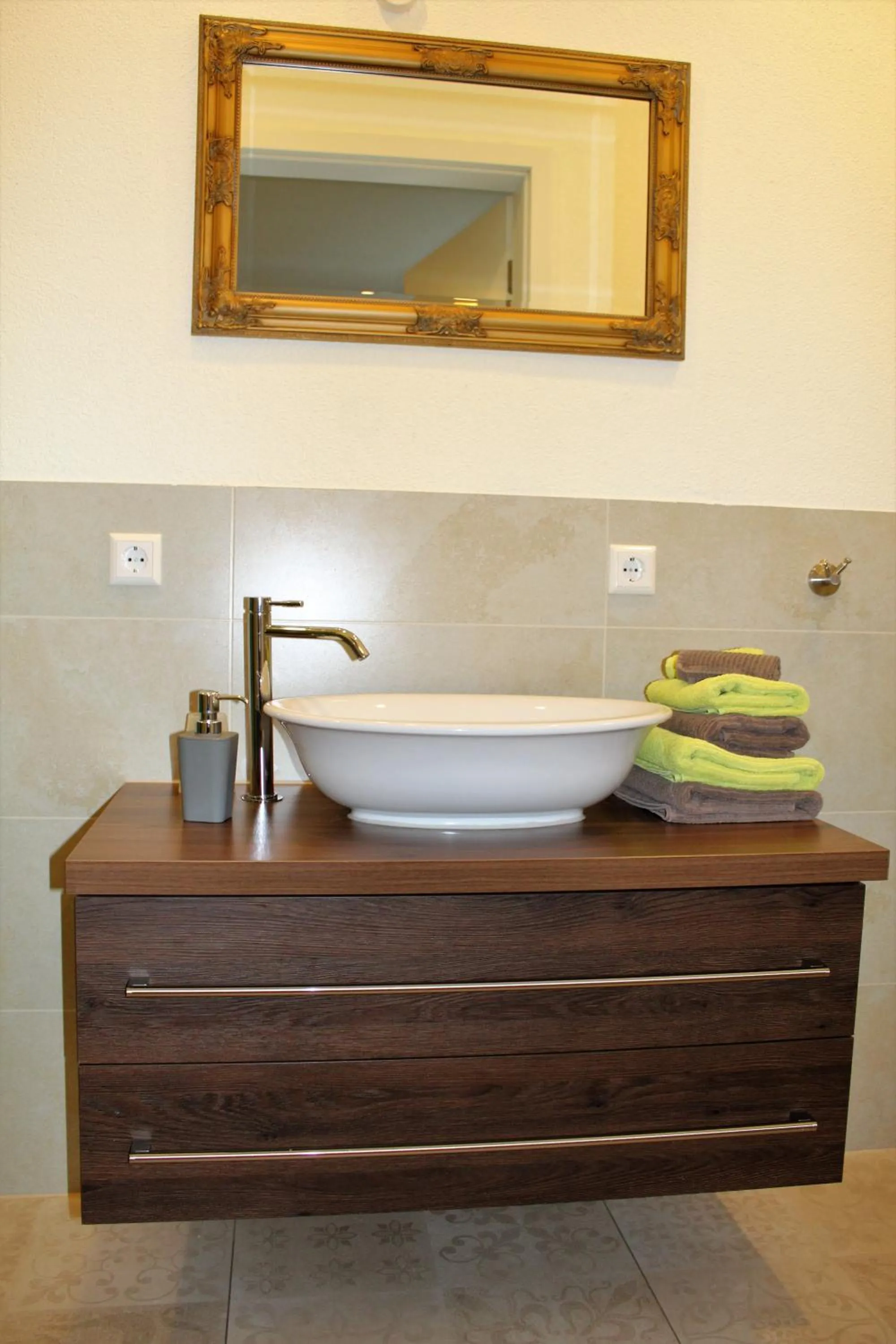 Bathroom in Waldhotel Rainau