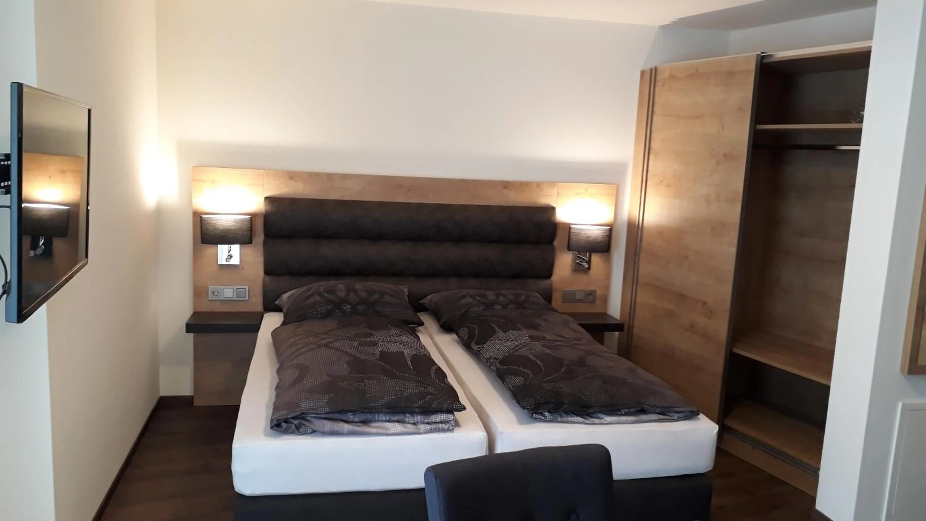 Bed in Waldhotel Rainau