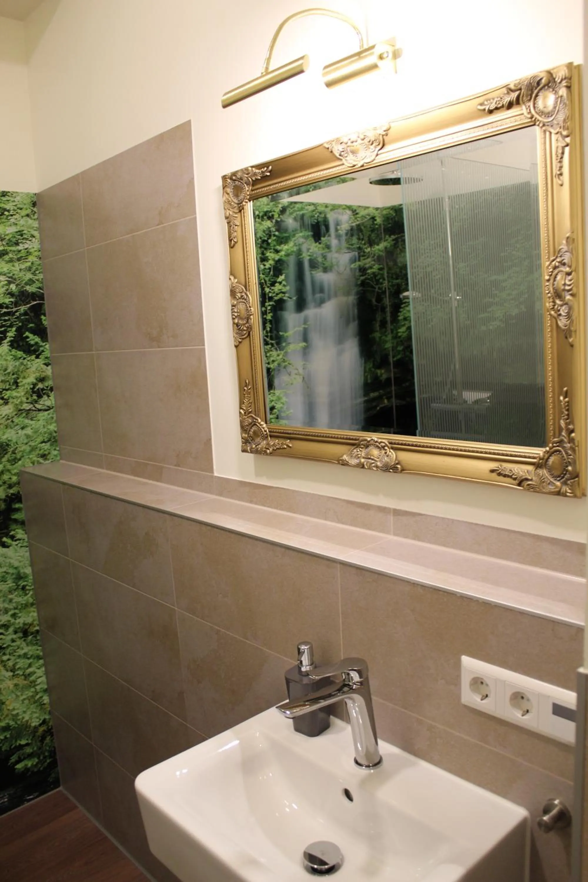 Bathroom in Waldhotel Rainau