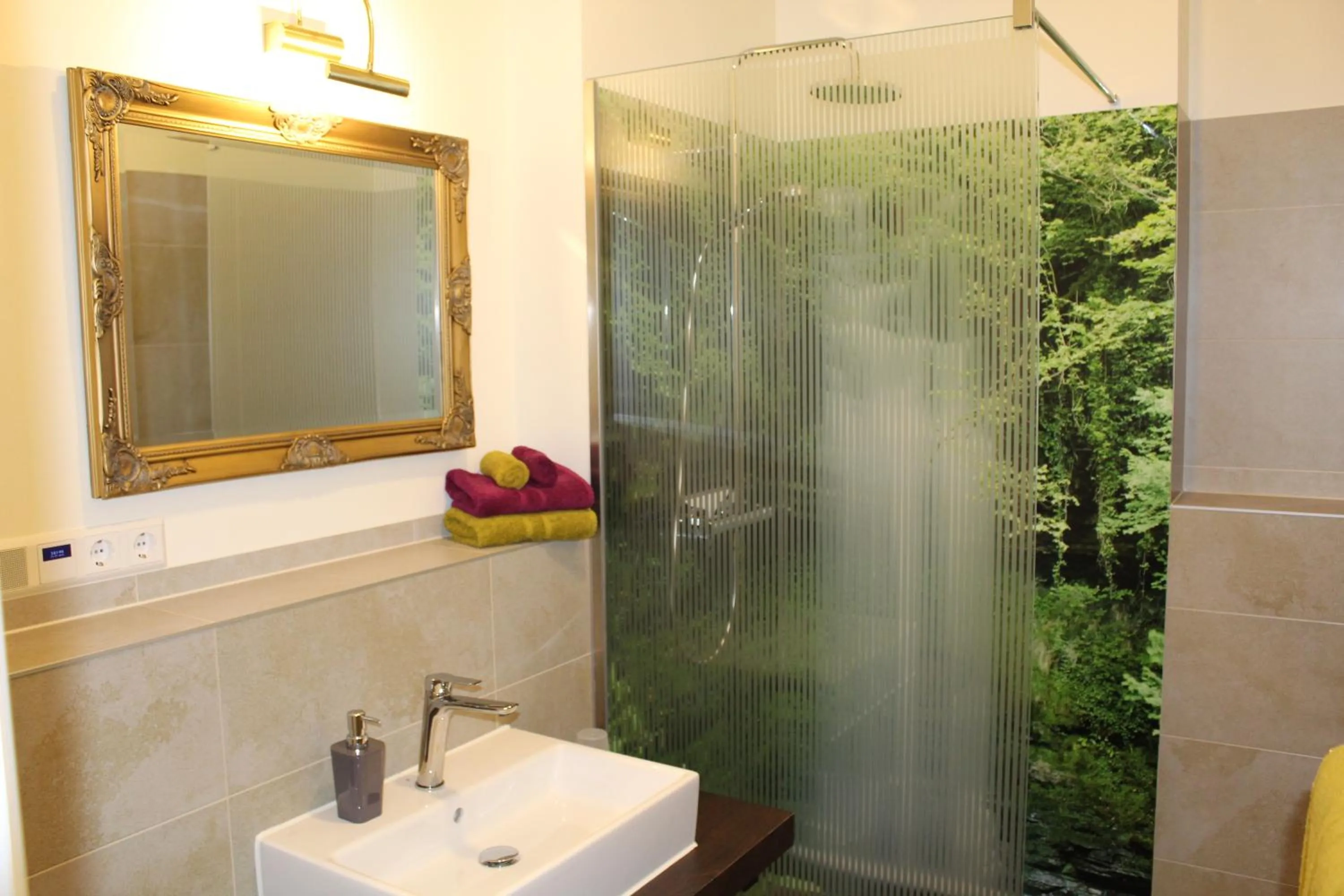 Shower in Waldhotel Rainau