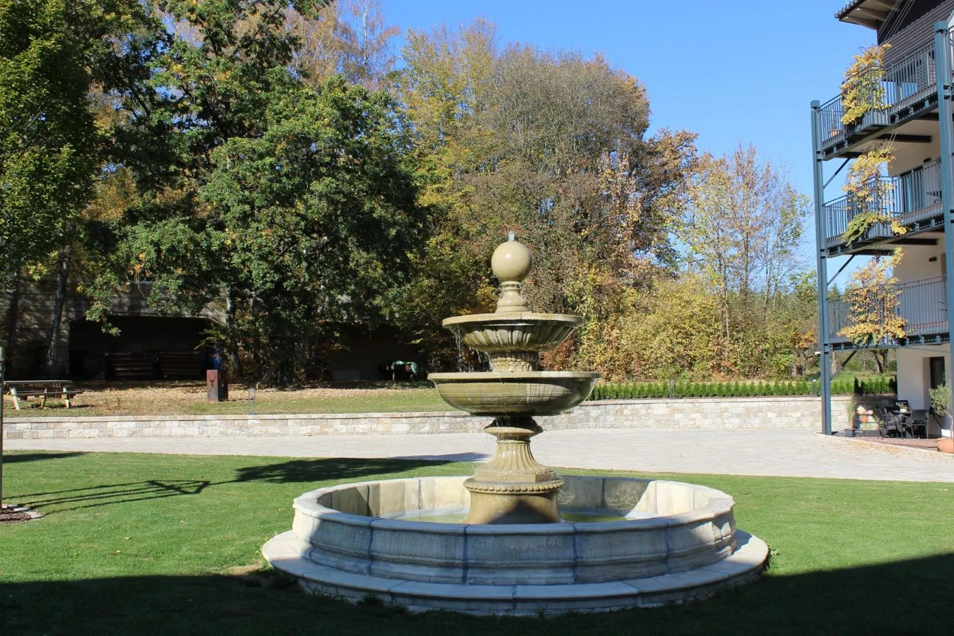 Patio in Waldhotel Rainau