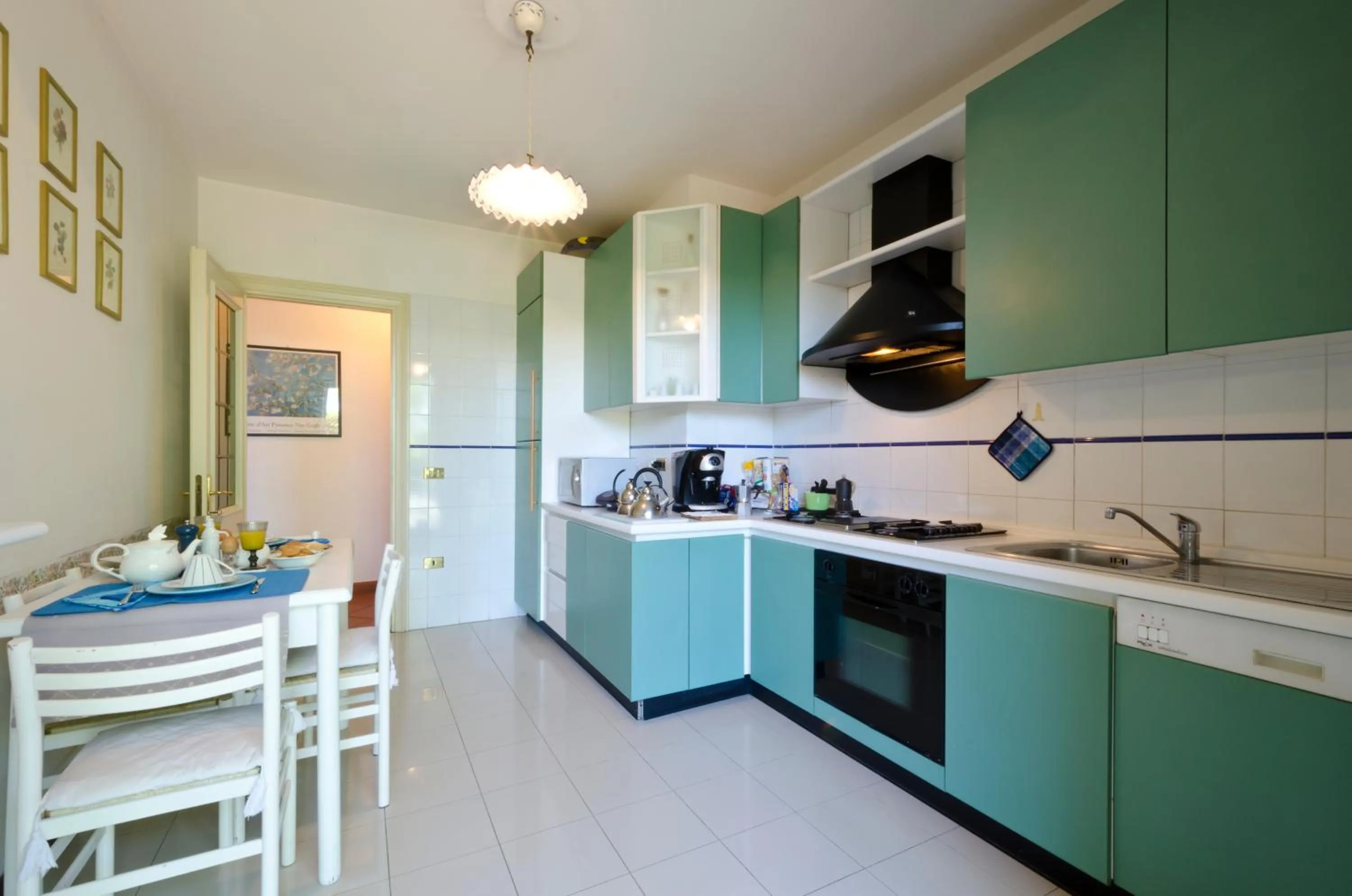 Communal kitchen in Il Giardino di Matilde