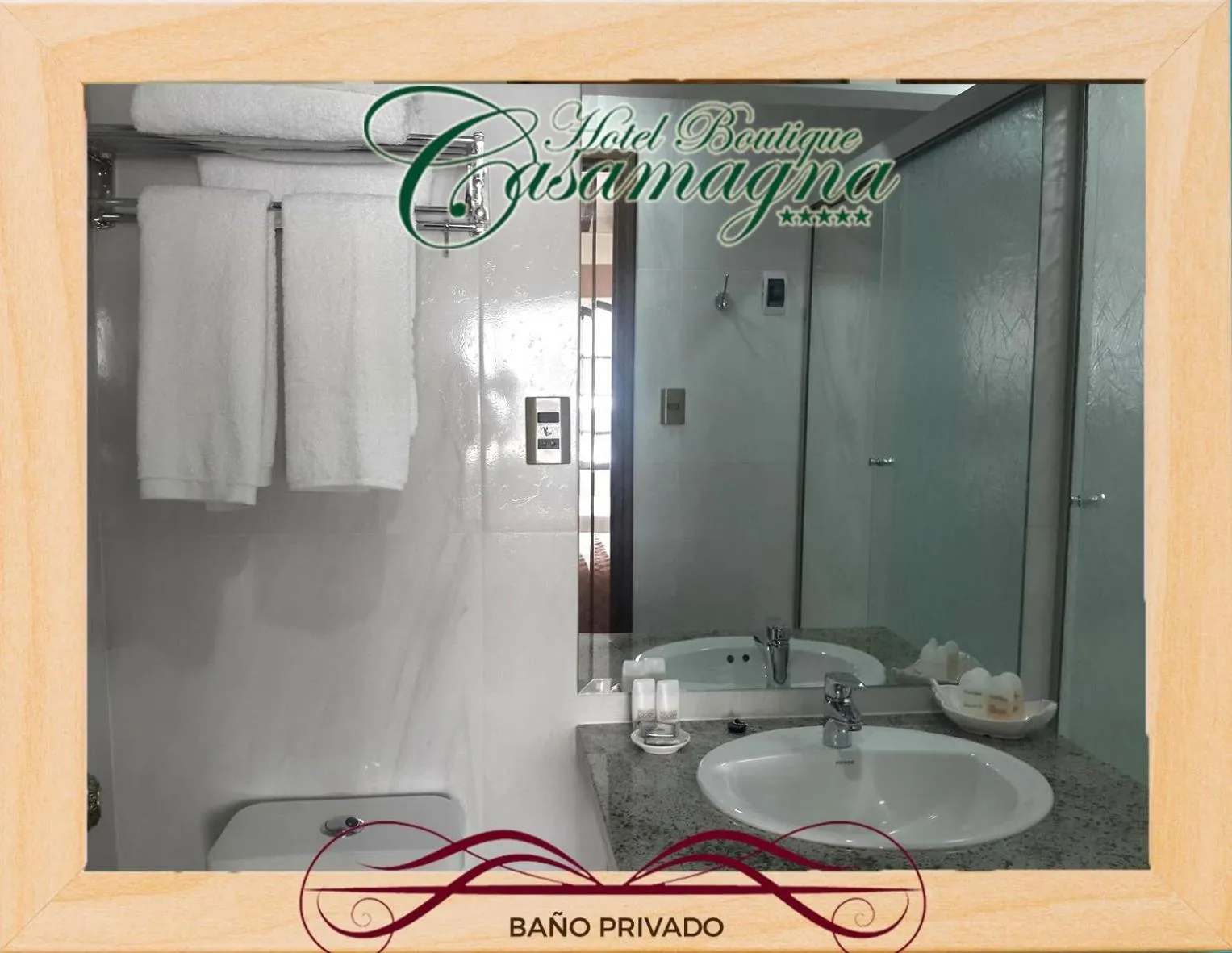 Bathroom in Hotel Boutique Casamagna