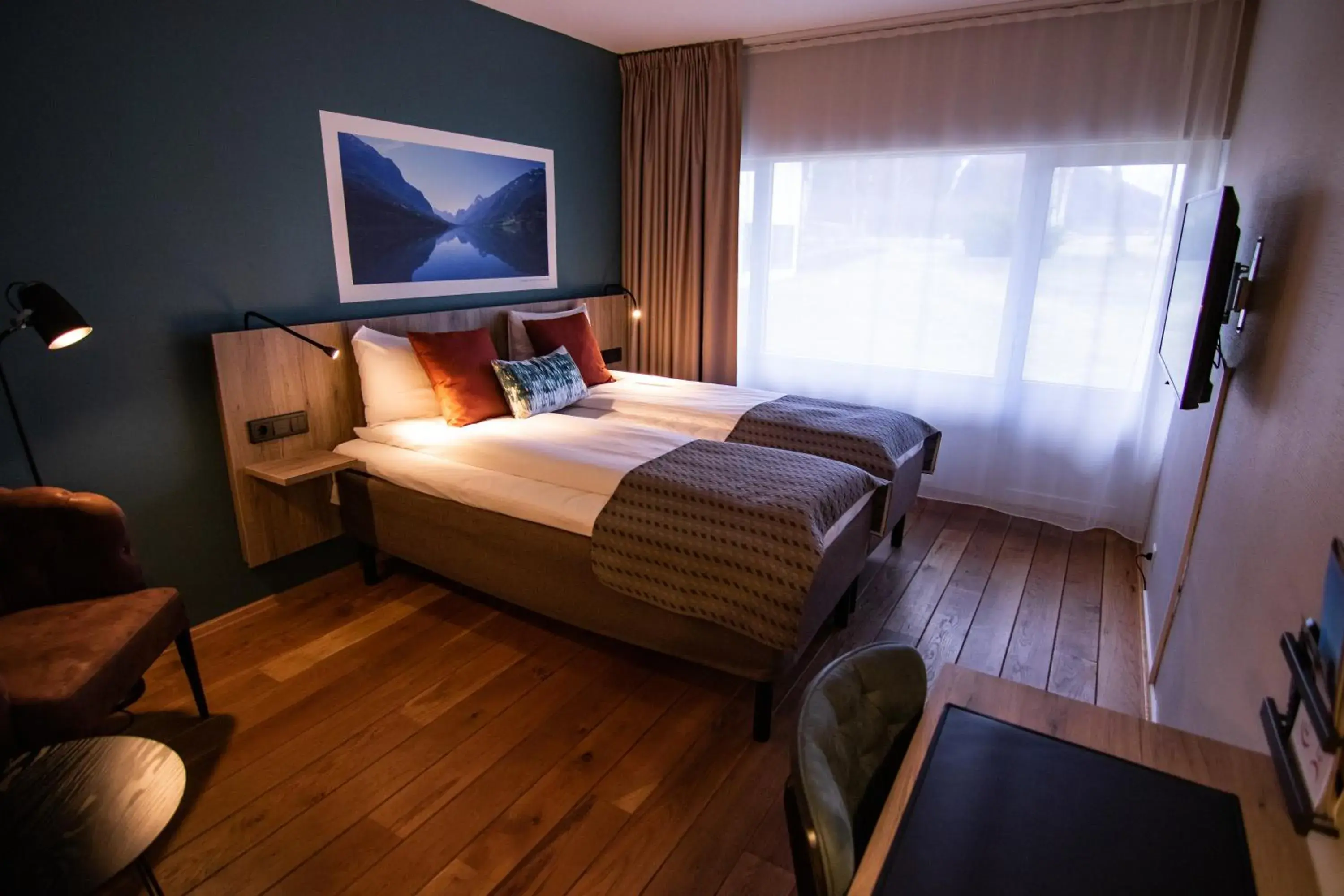 Twin Room with Terrace - single occupancy in Nordfjord Hotell Twin Room with Terrace - single occupancy in Nordfjord Hotell