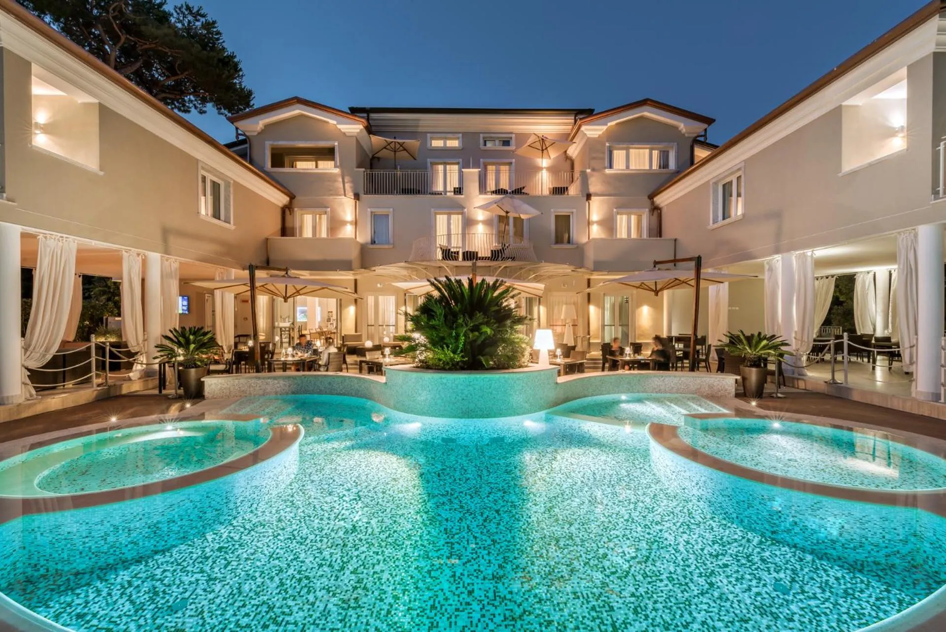 Property building in Hotel Stella Della Versilia