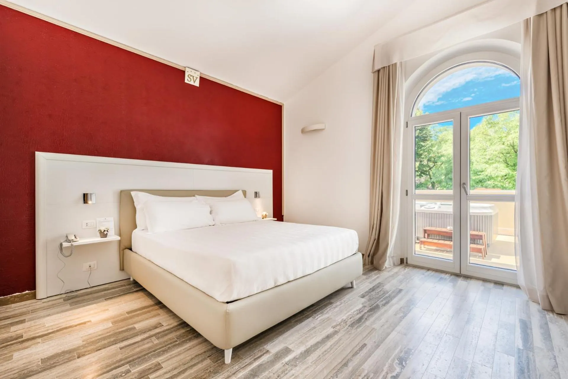 Photo of the whole room, Bed in Hotel Stella Della Versilia