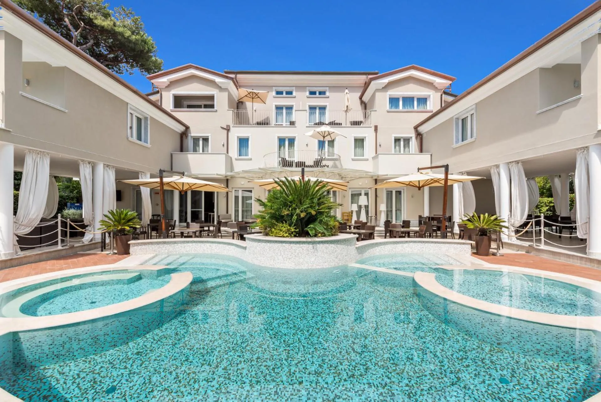 Property building in Hotel Stella Della Versilia