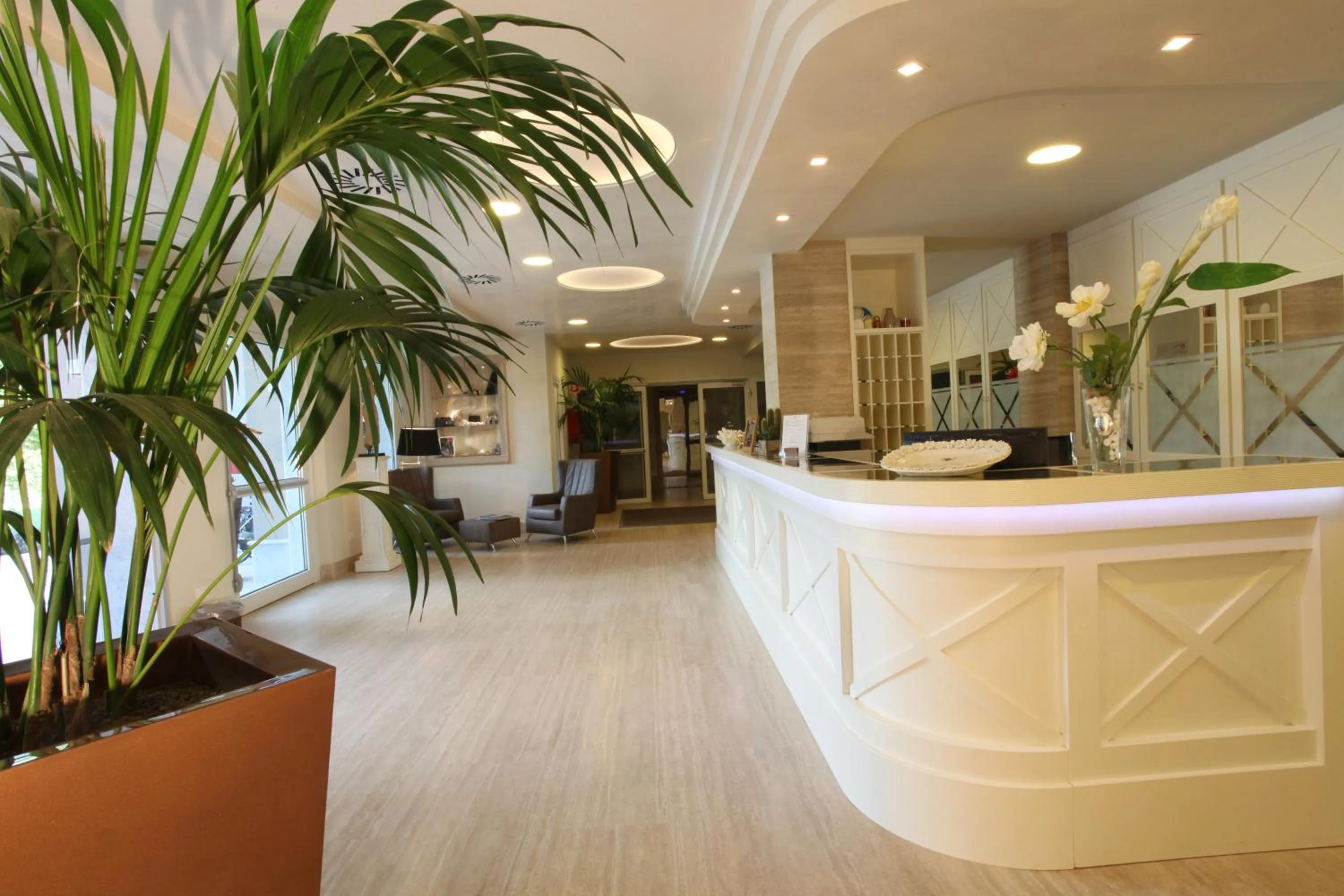 Lobby or reception in Hotel Stella Della Versilia