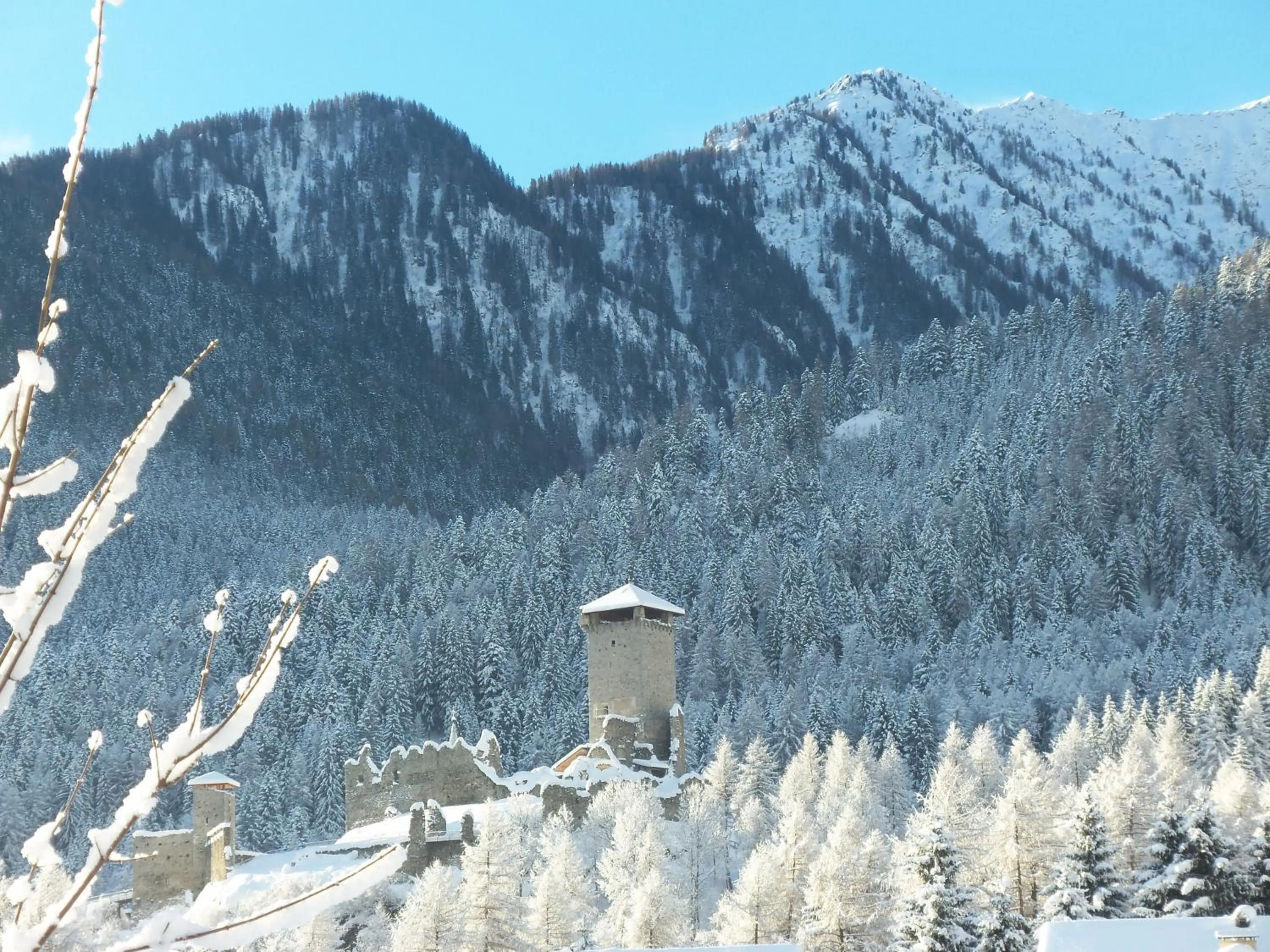 Natural landscape in Hotel Santoni