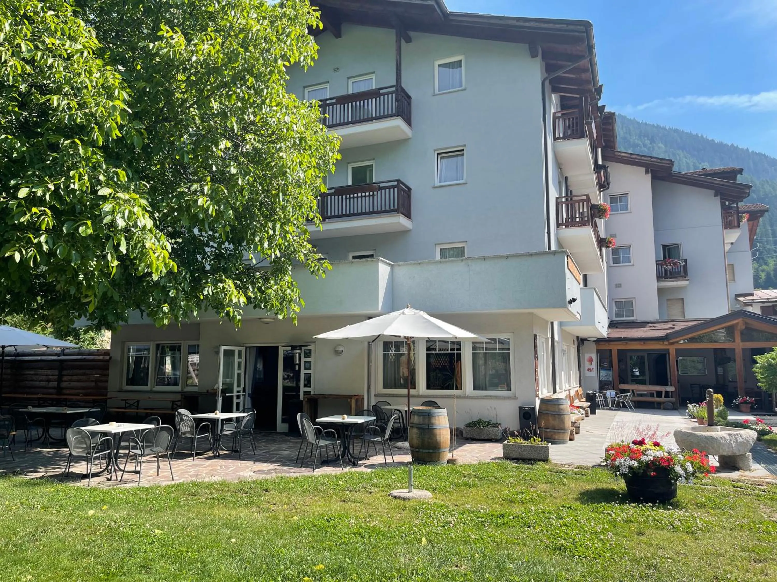 Garden in Hotel Santoni