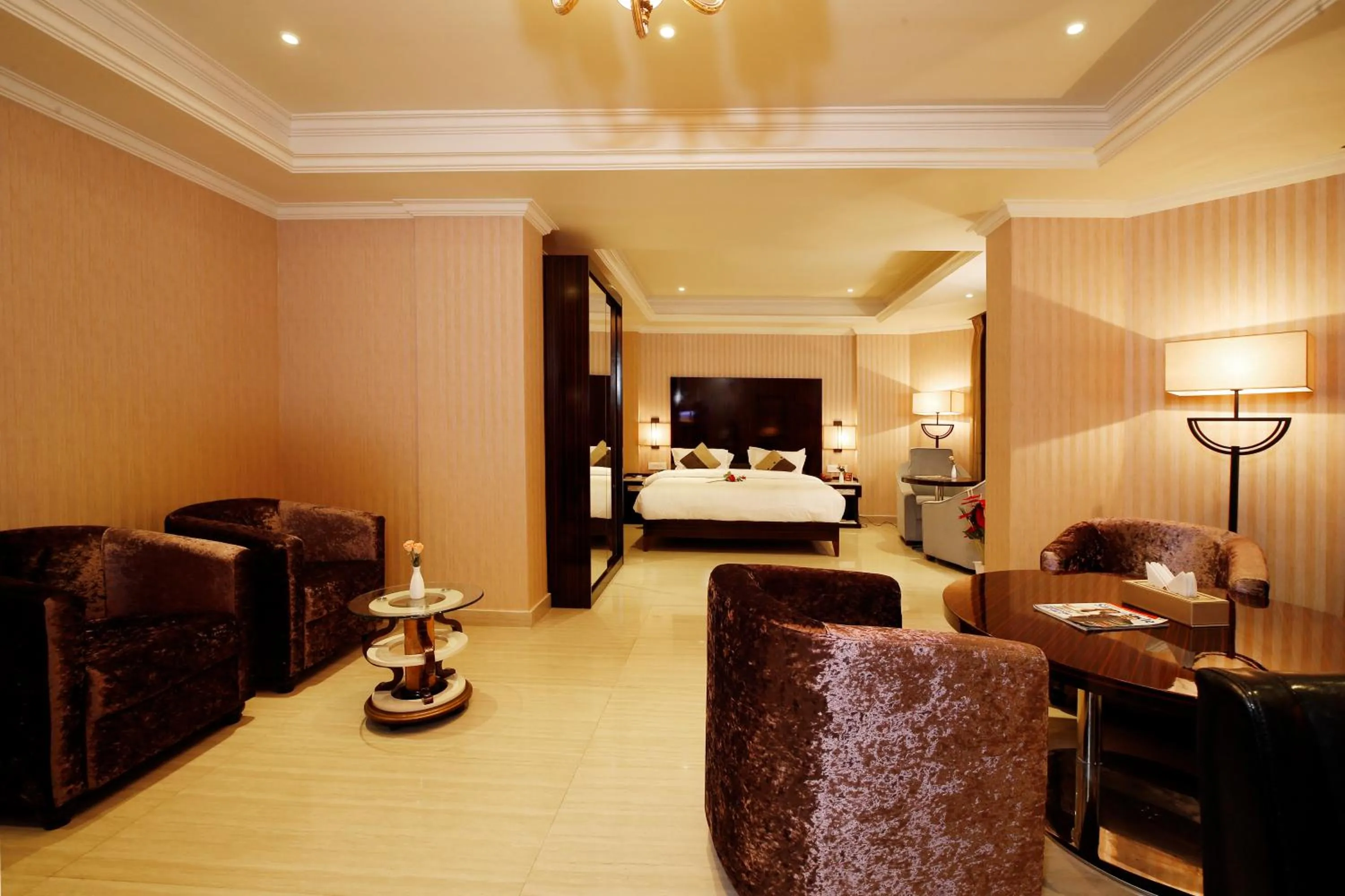 Living room in Hotel Park Residency