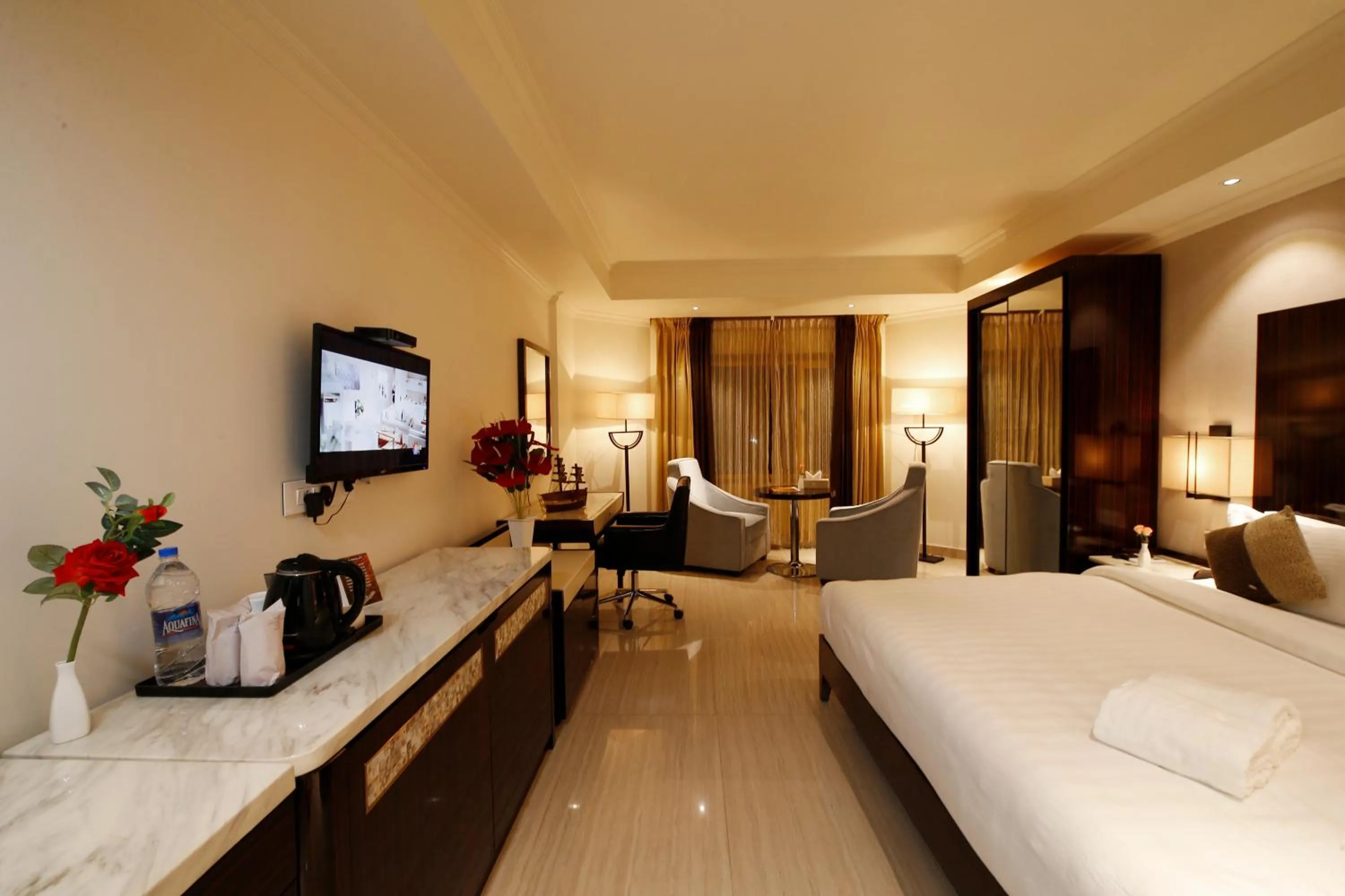 Living room in Hotel Park Residency