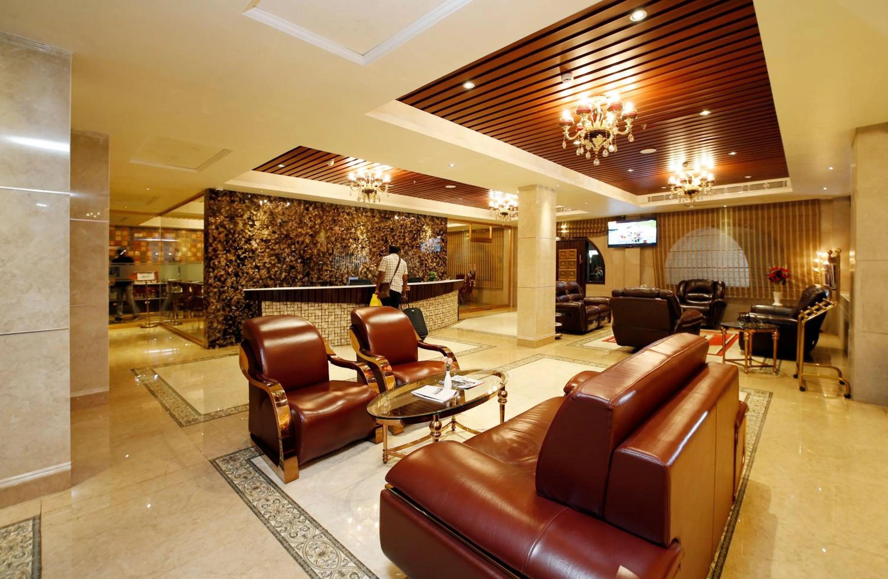 Lobby or reception in Hotel Park Residency