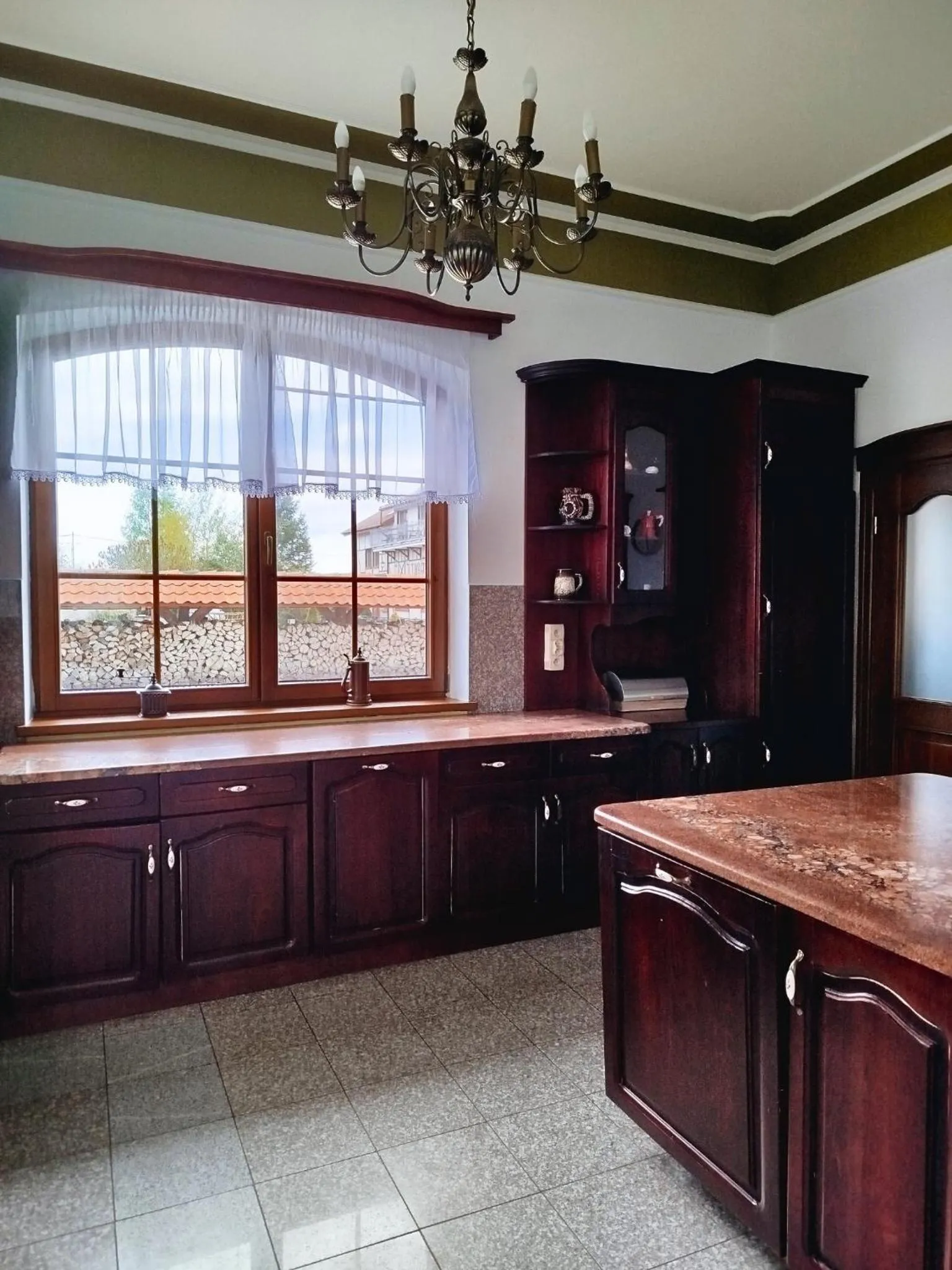 Kitchen or kitchenette in Targowski Dwór Mazury