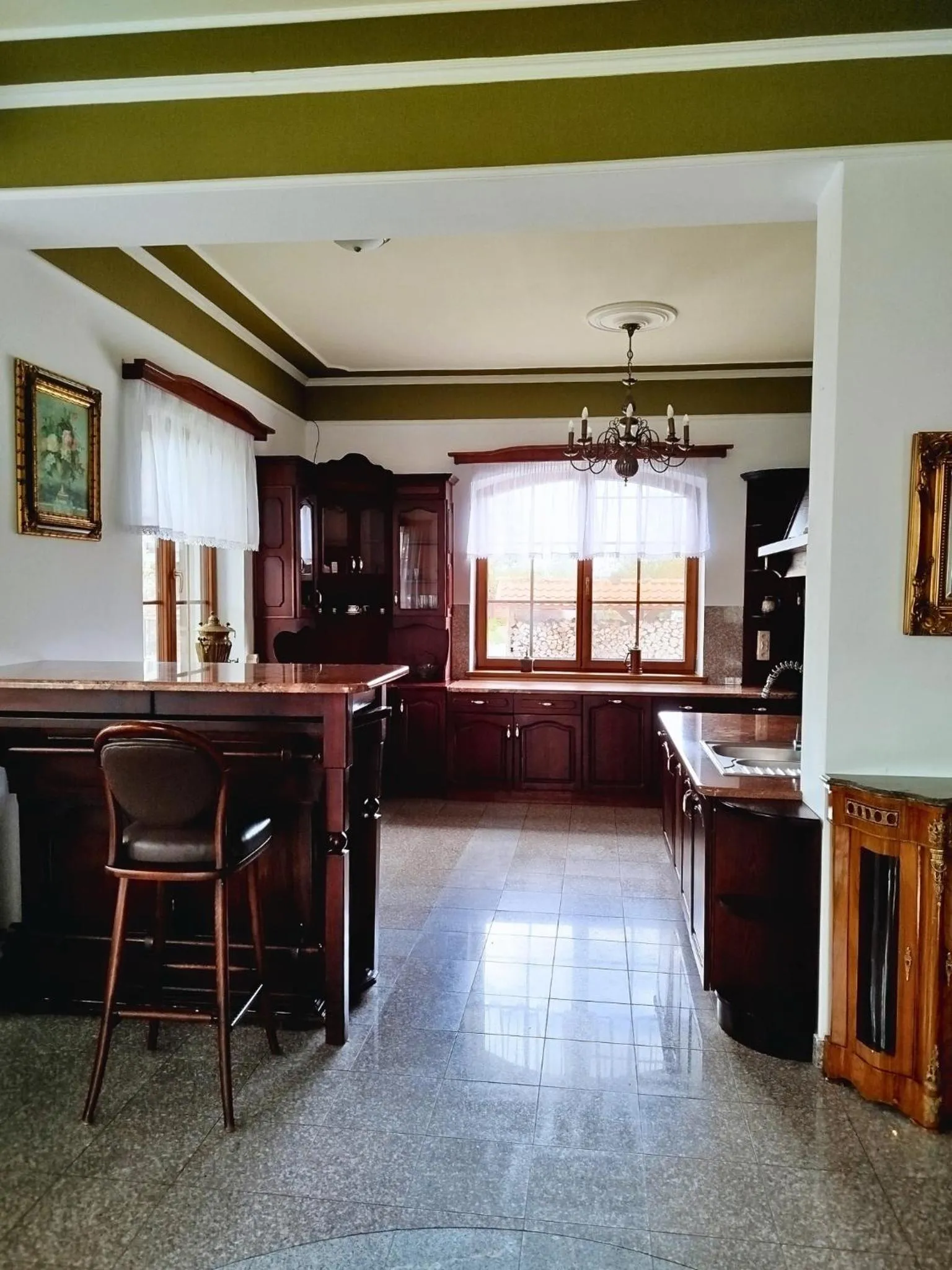 Kitchen or kitchenette in Targowski Dwór Mazury