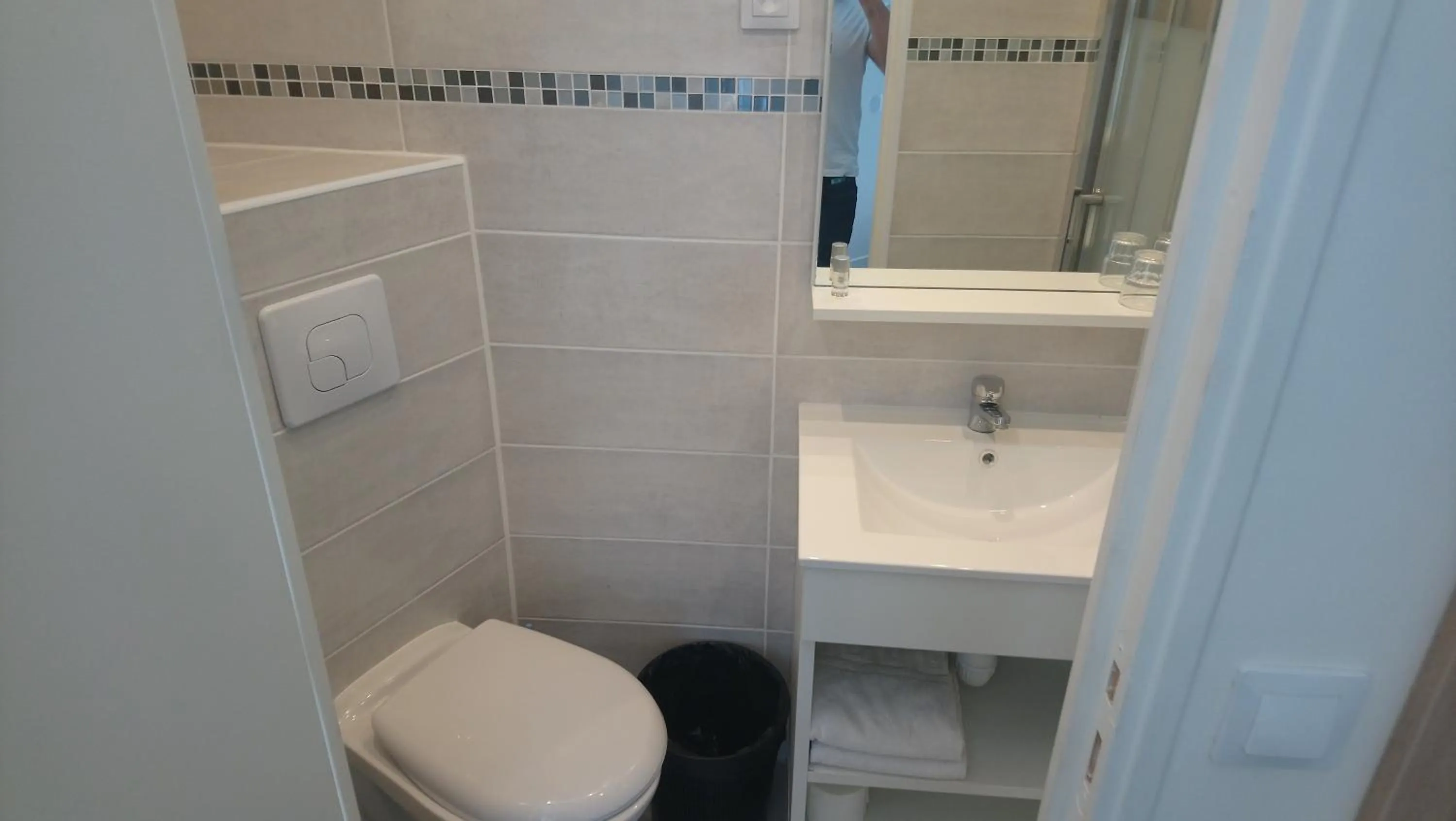 Bathroom in Hotel Rivoli