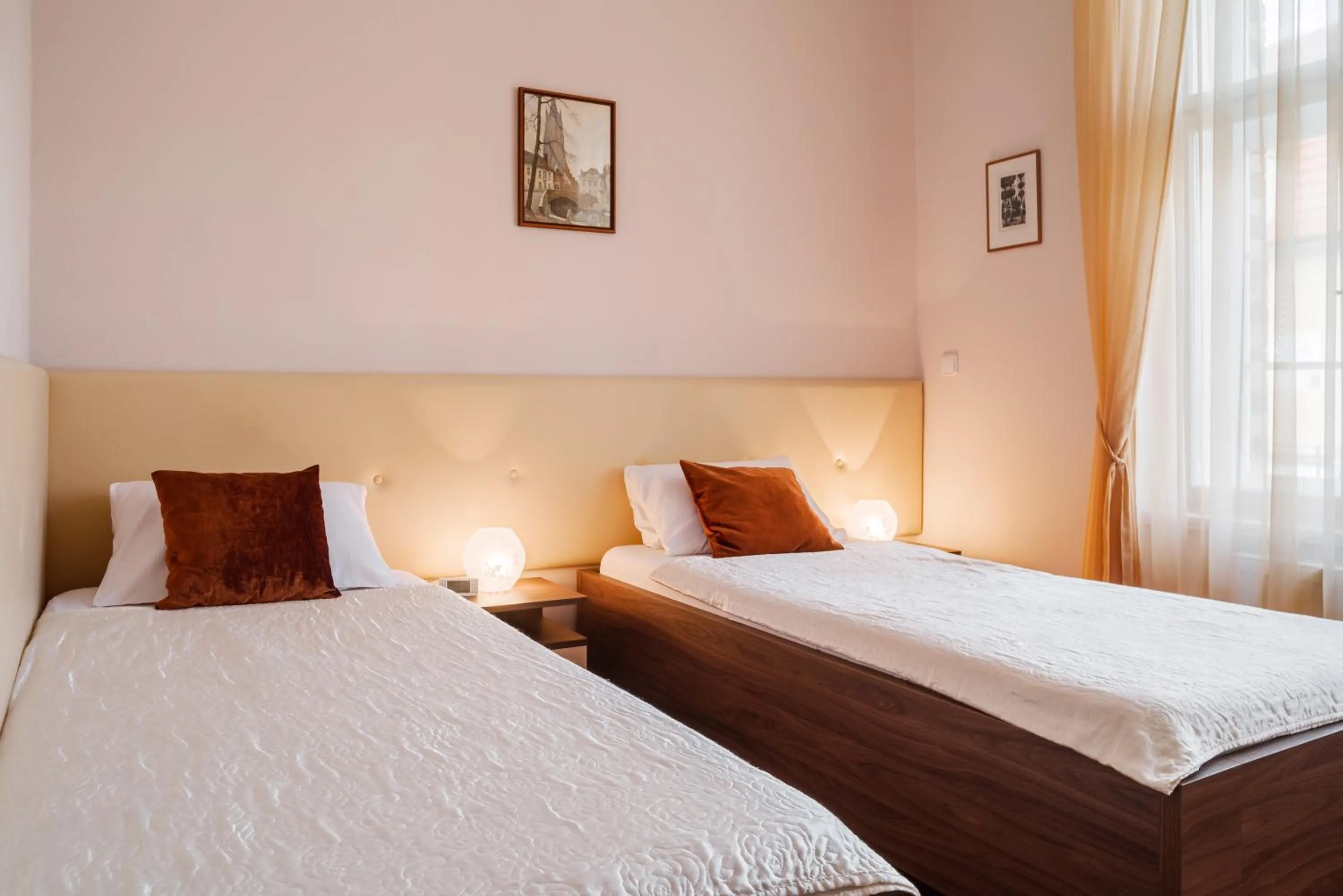 Bed in Villa A. Malka