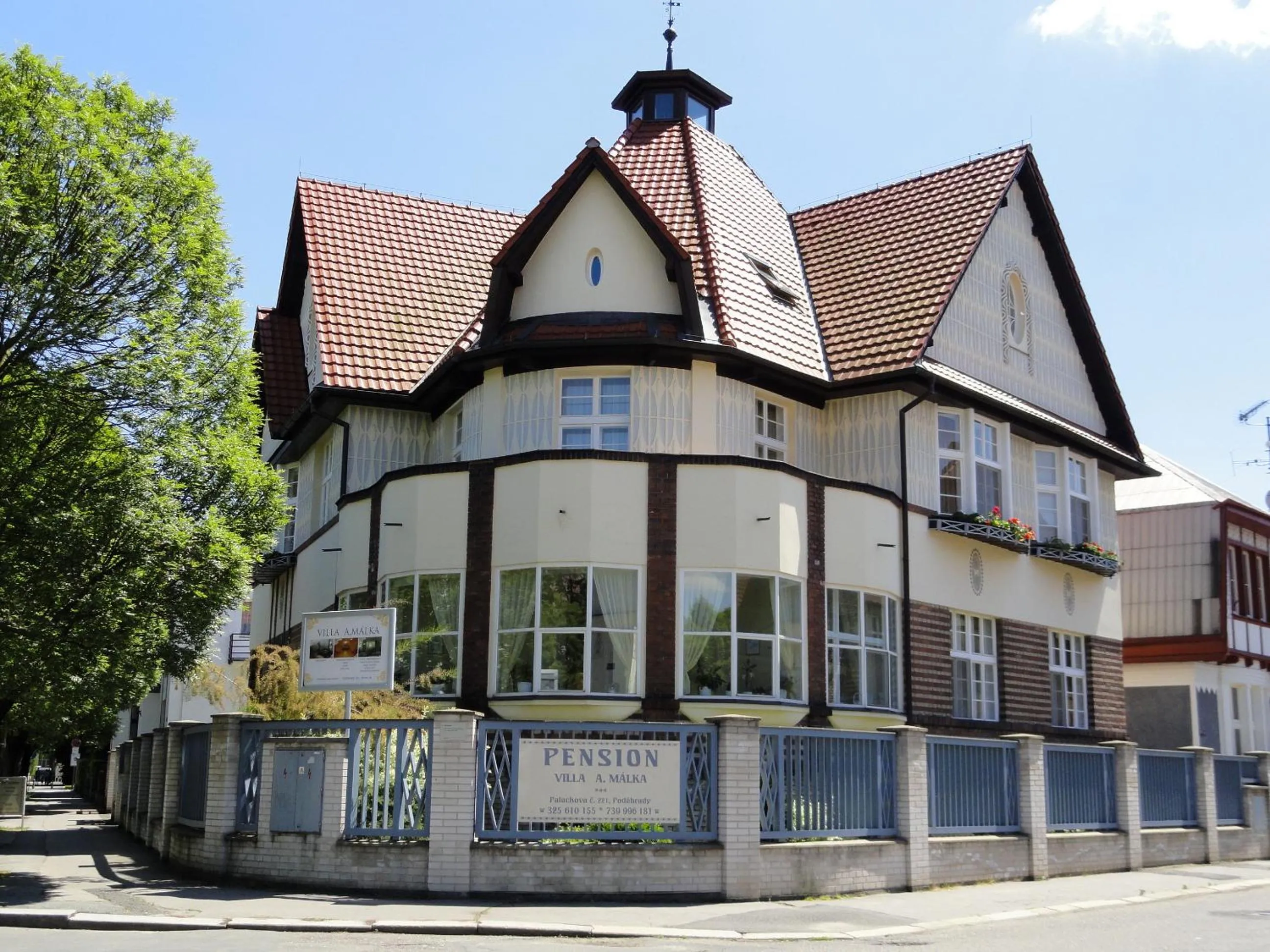 Facade/entrance in Villa A. Malka