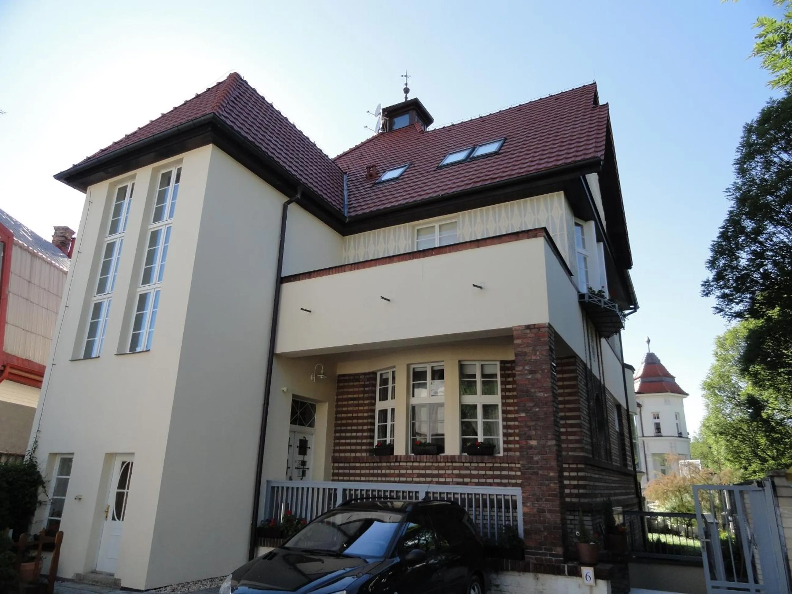 Facade/entrance in Villa A. Malka