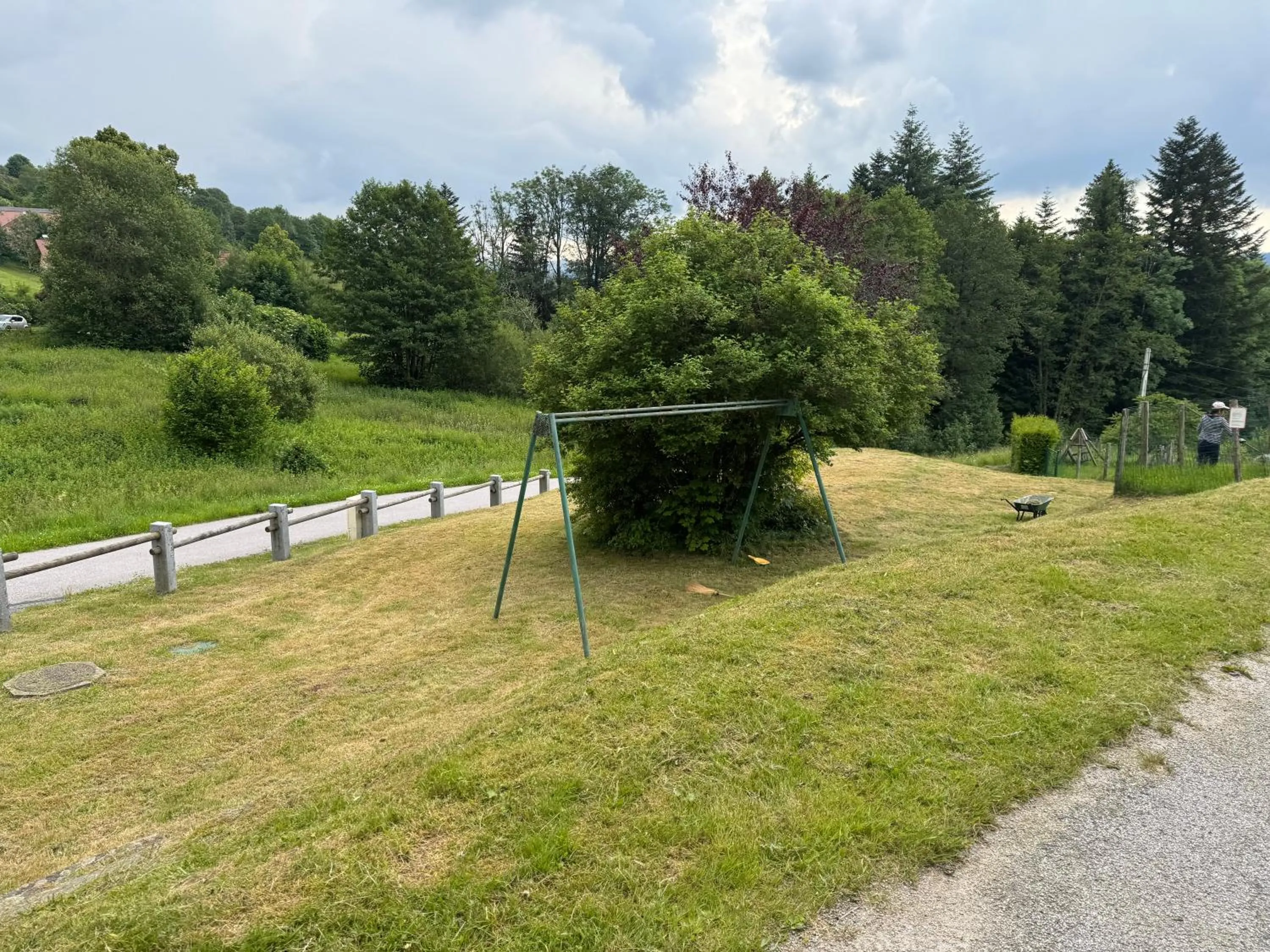 Garden in Hôtel - Restaurant Le Couchetat