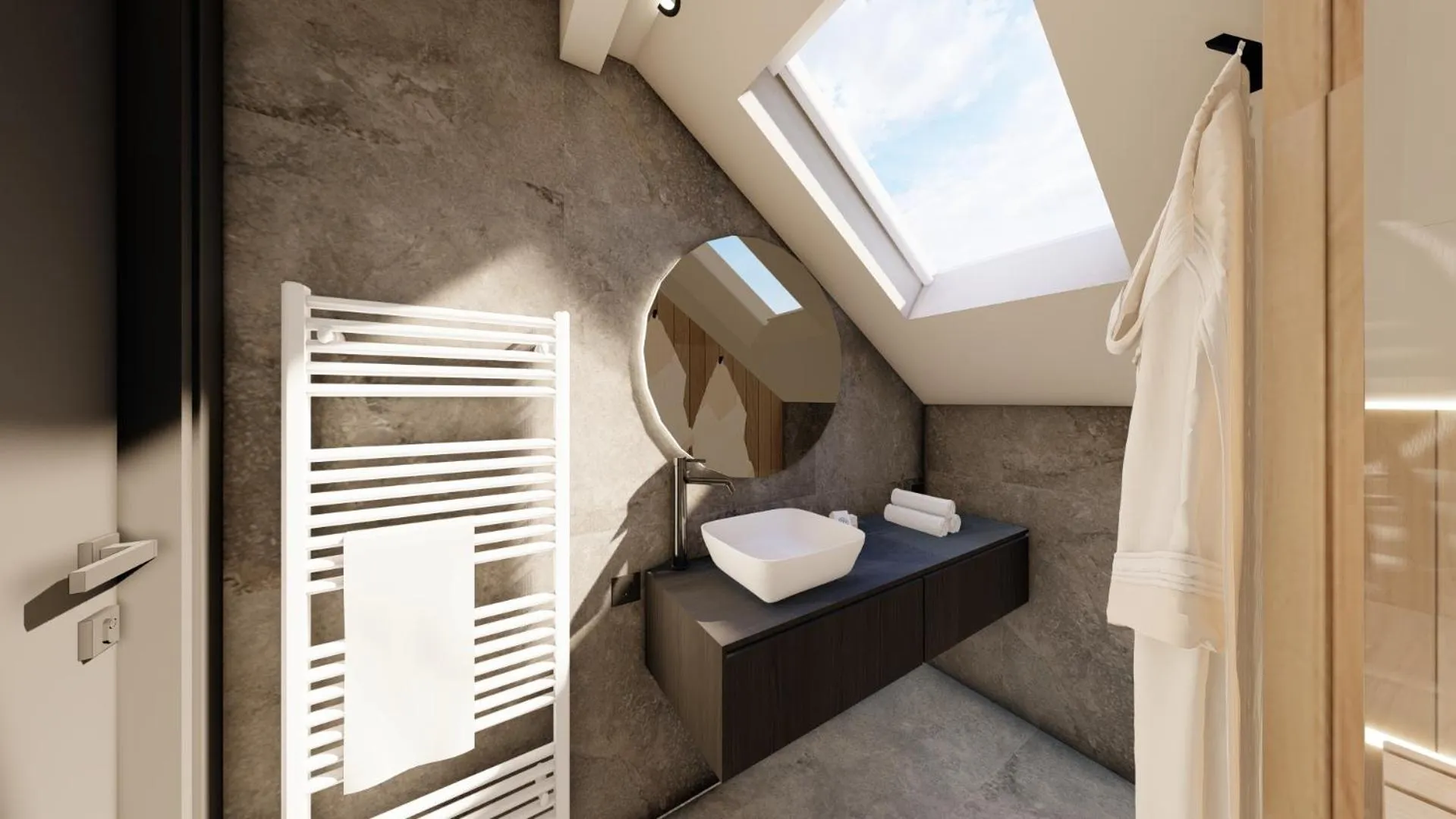 Bed in Hôtel - Restaurant Le Couchetat