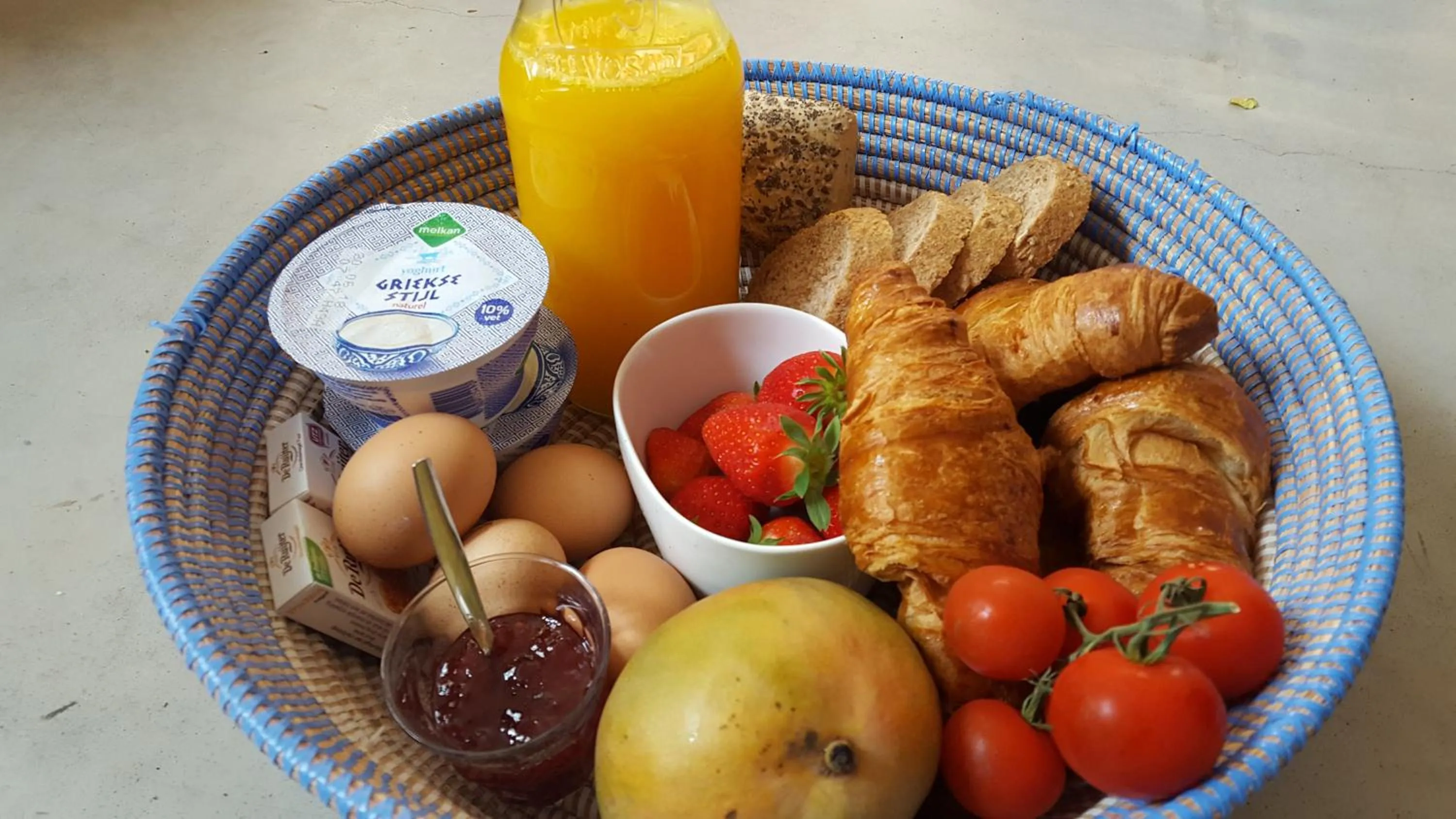 Food close-up in B&B Numero 14