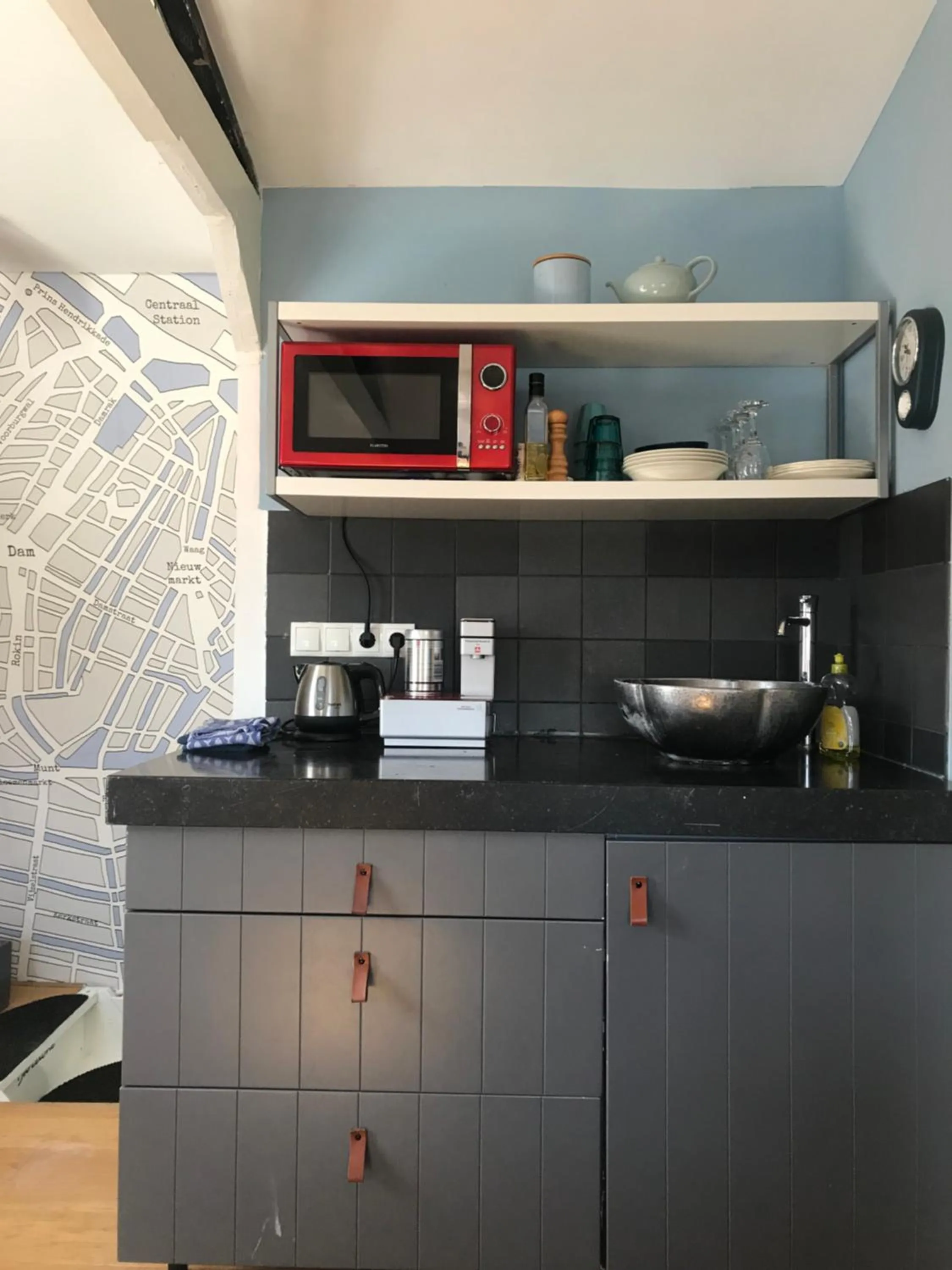 Kitchen or kitchenette in B&B Numero 14