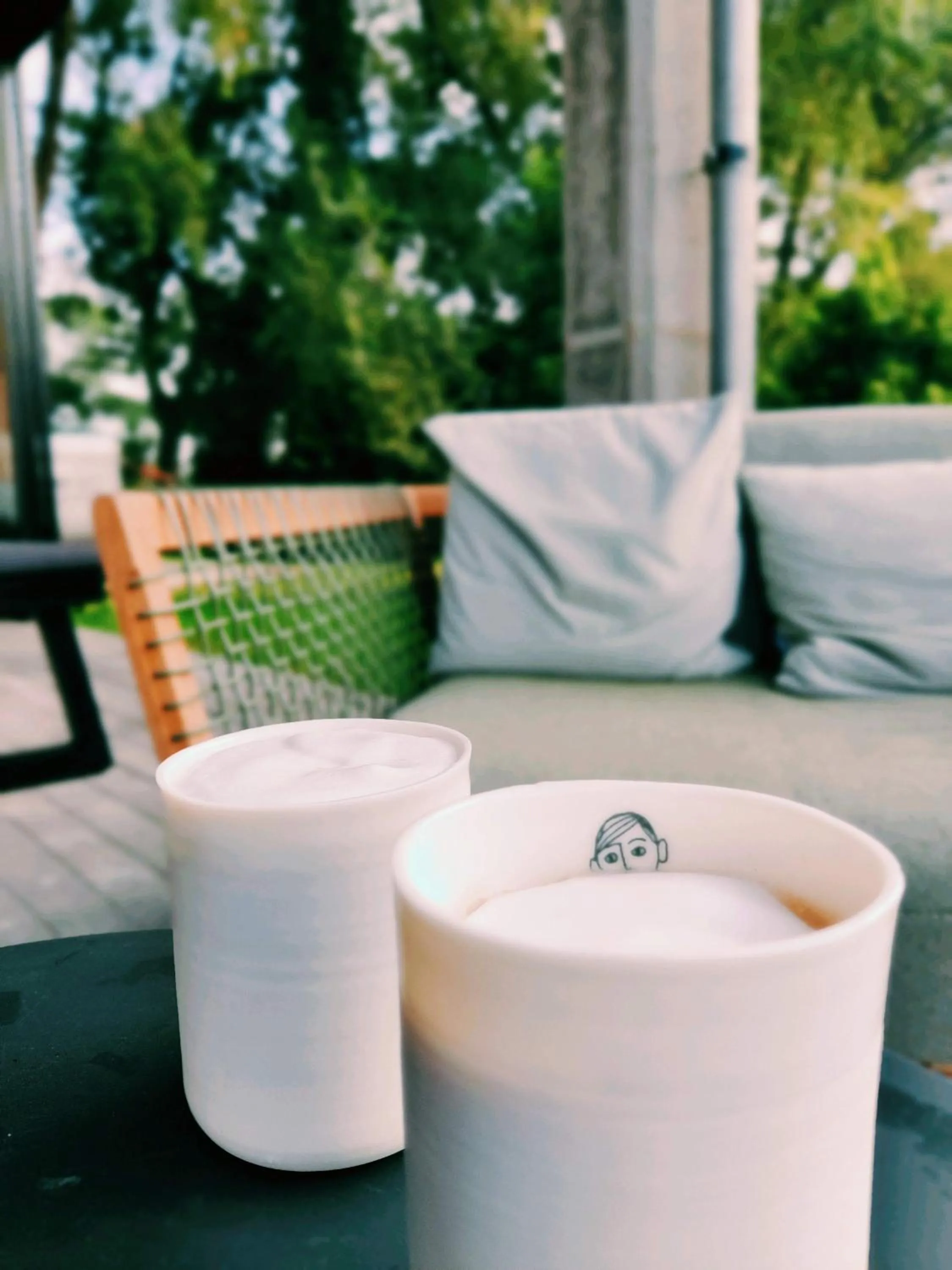 Garden in B&B Lisdodde