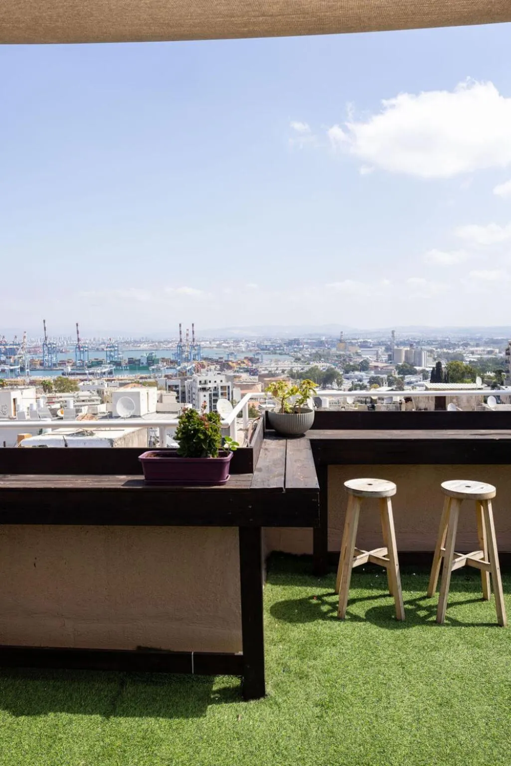 Balcony/Terrace in Hotel Loui Talpiot